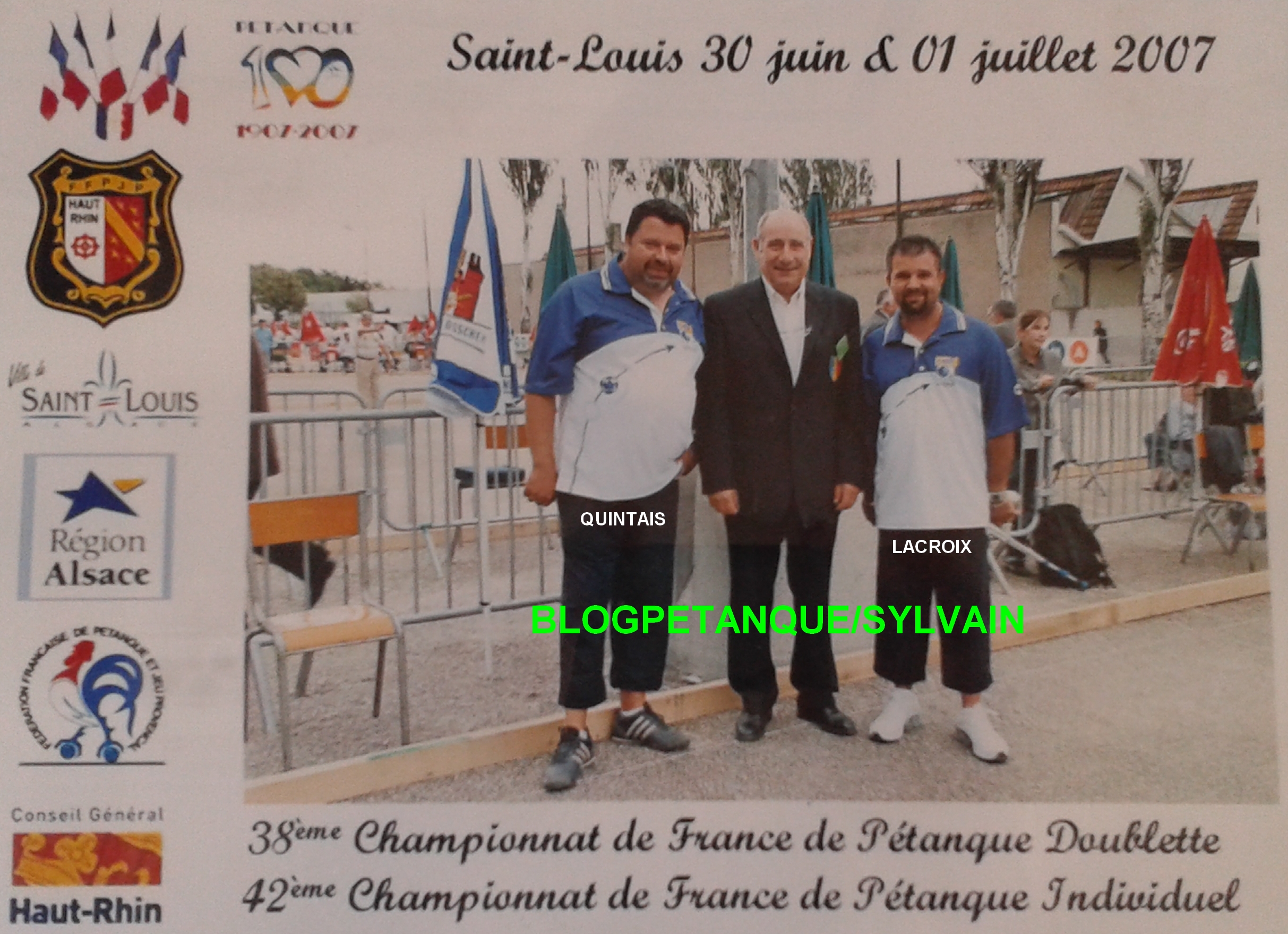 L'année 2007 à la Pétanque L'année 2007 à la Pétanque