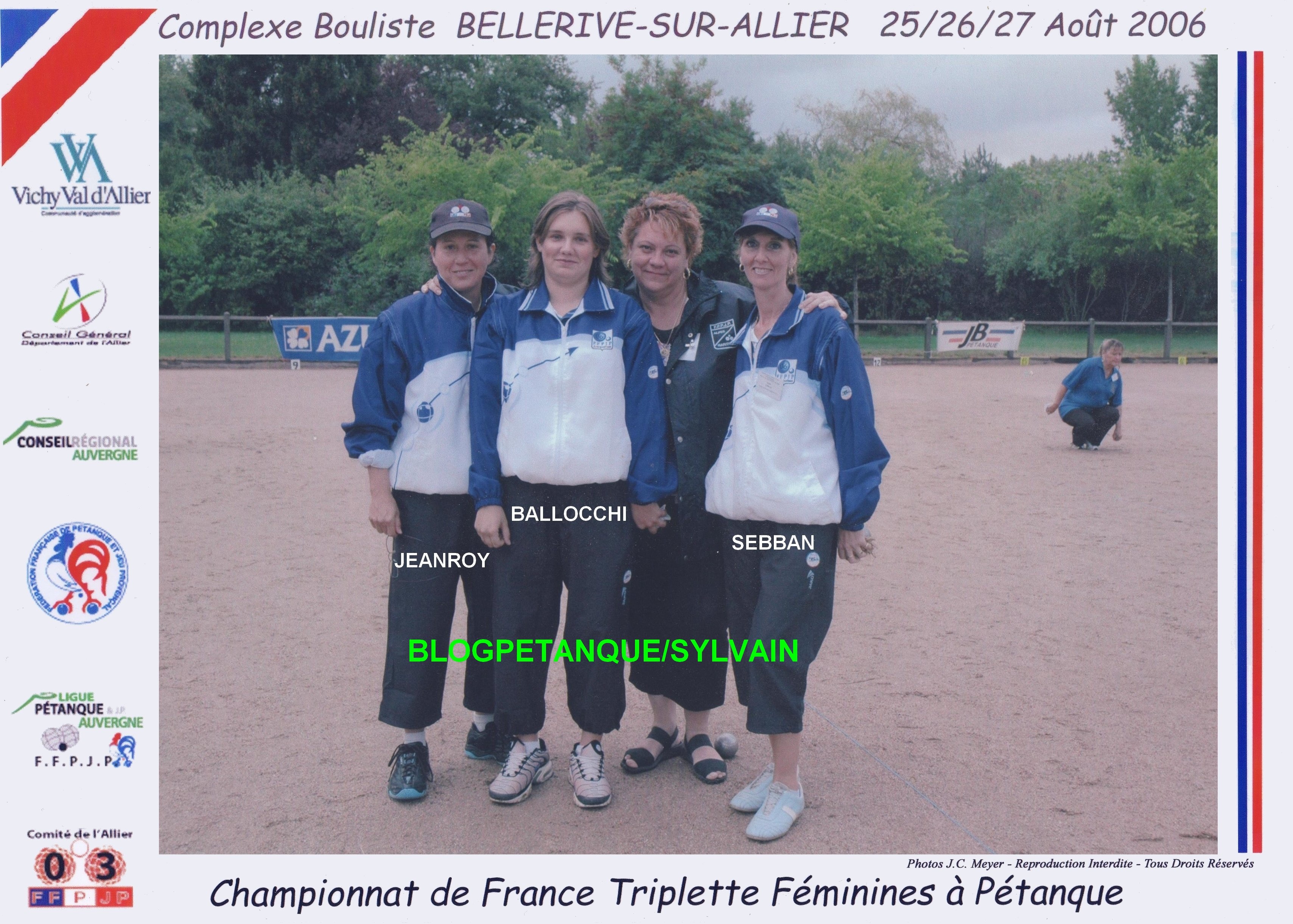 L'année 2006 à la Pétanque