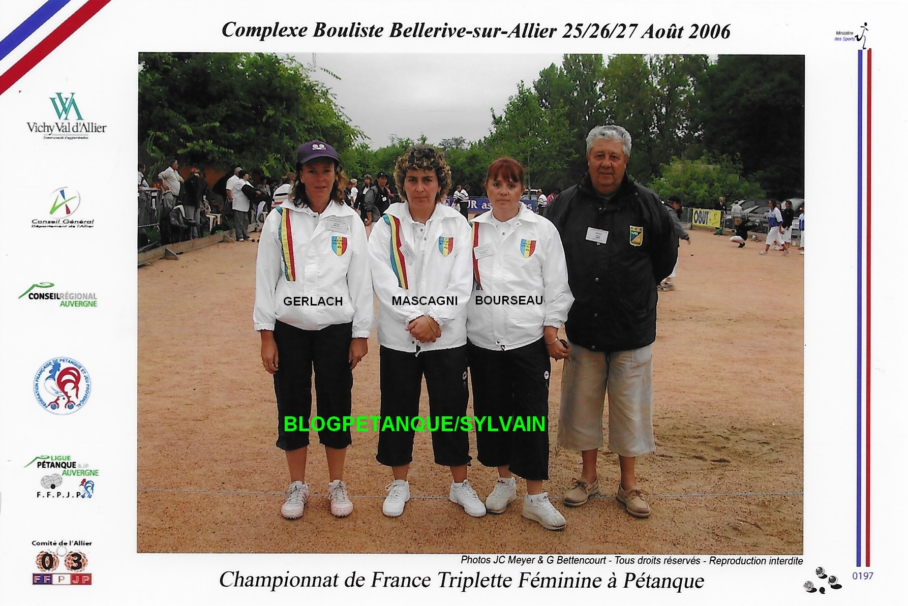 L'année 2006 à la Pétanque