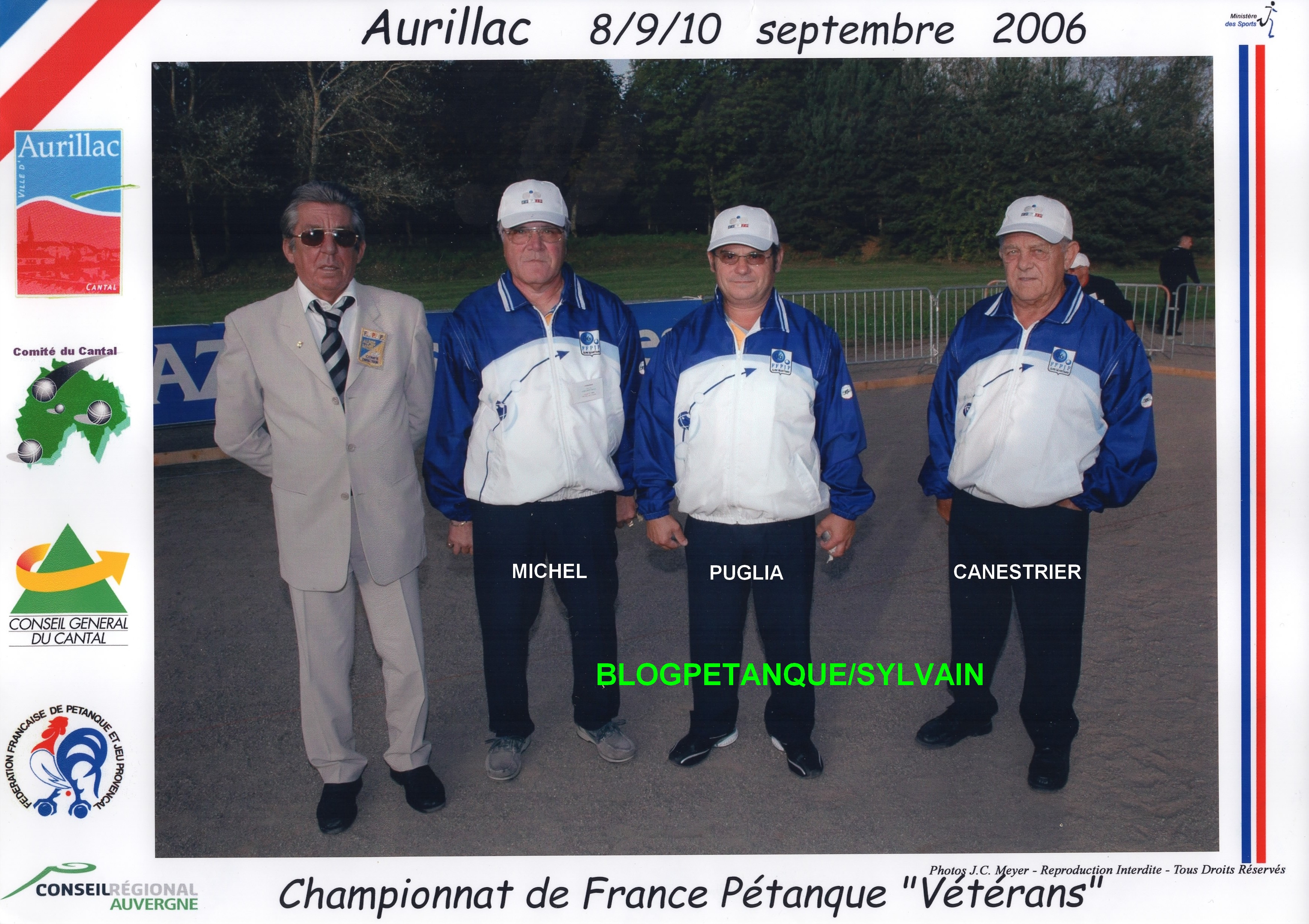 L'année 2006 à la Pétanque