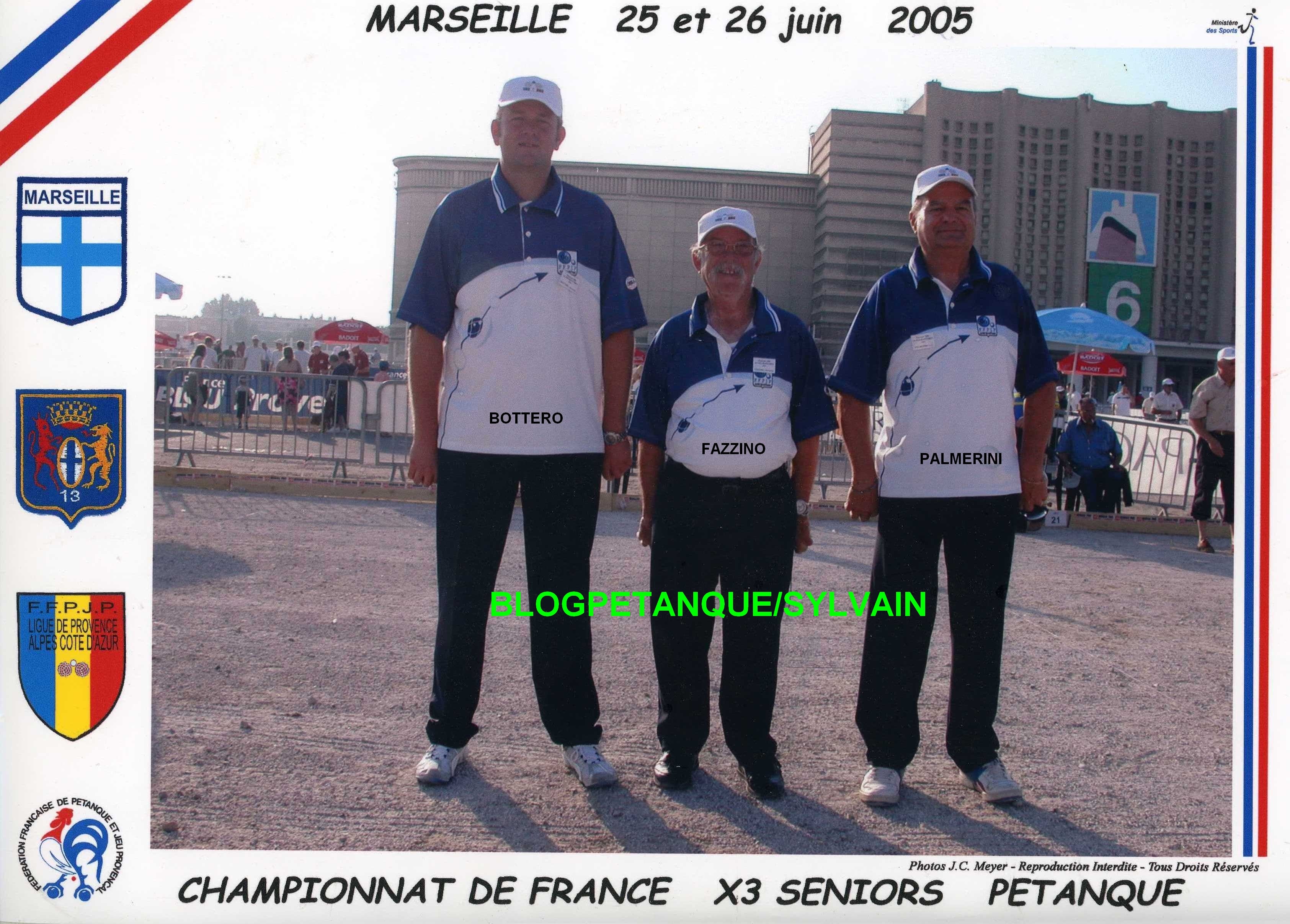 L'année 2005 à la Pétanque