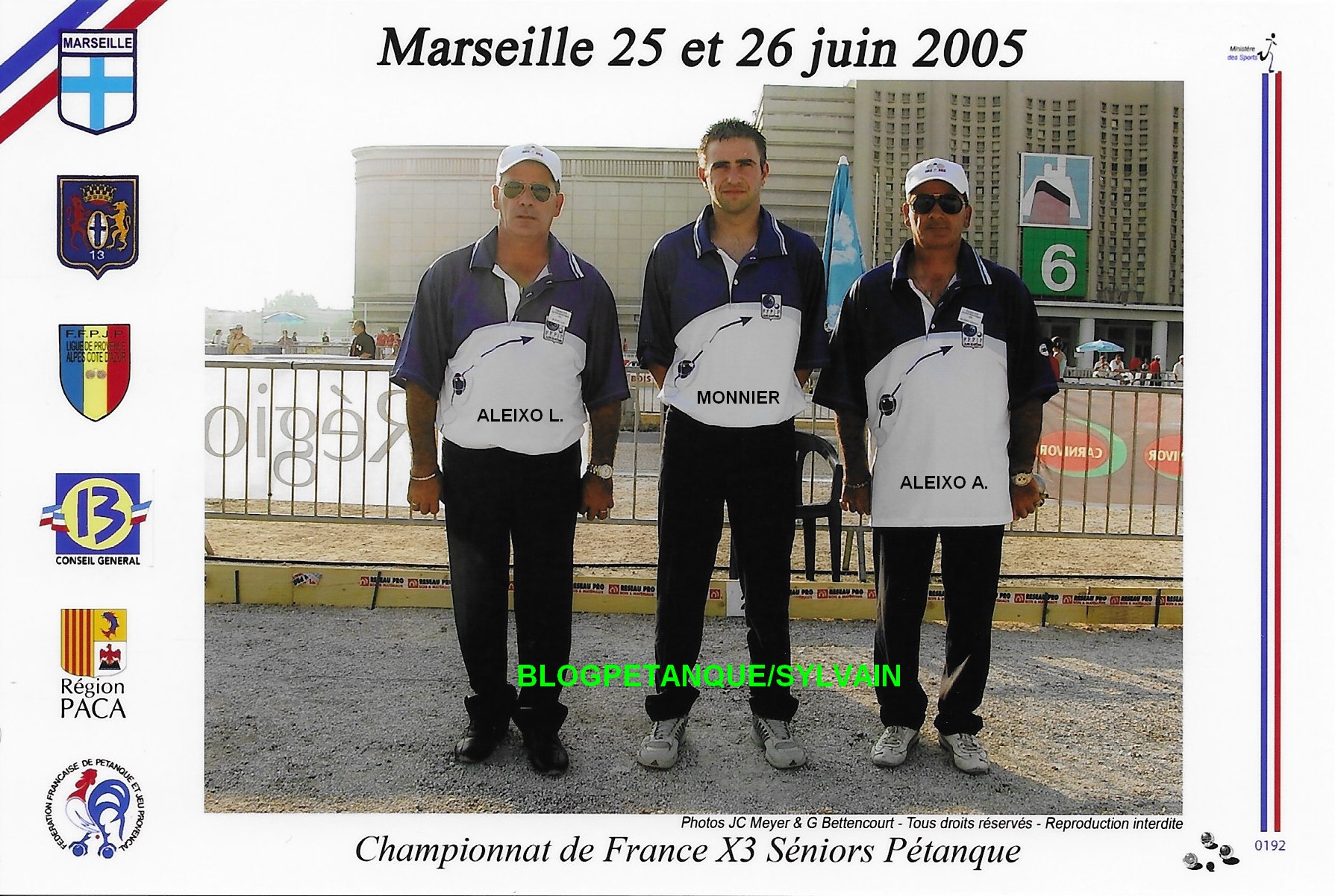 L'année 2005 à la Pétanque L'année 2005 à la Pétanque
