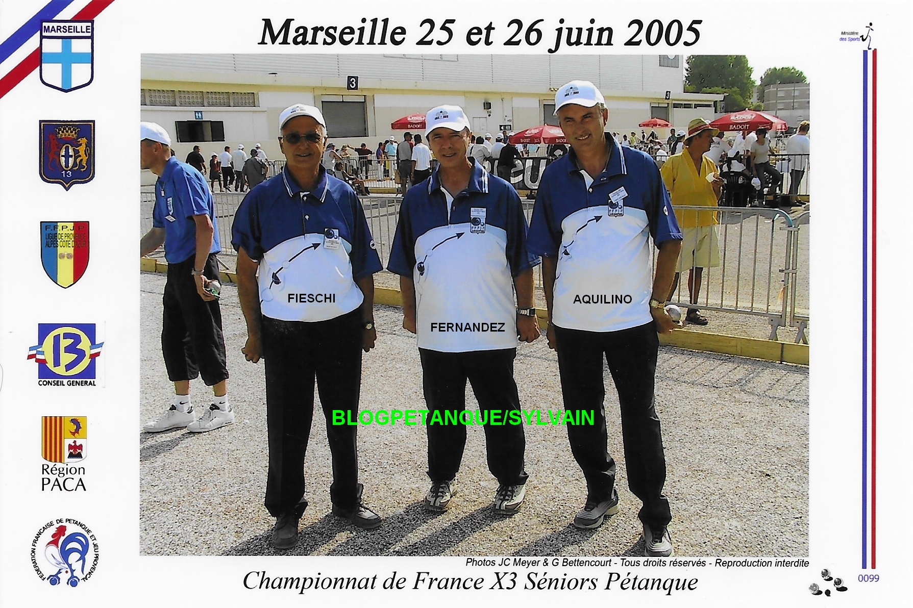 L'année 2005 à la Pétanque