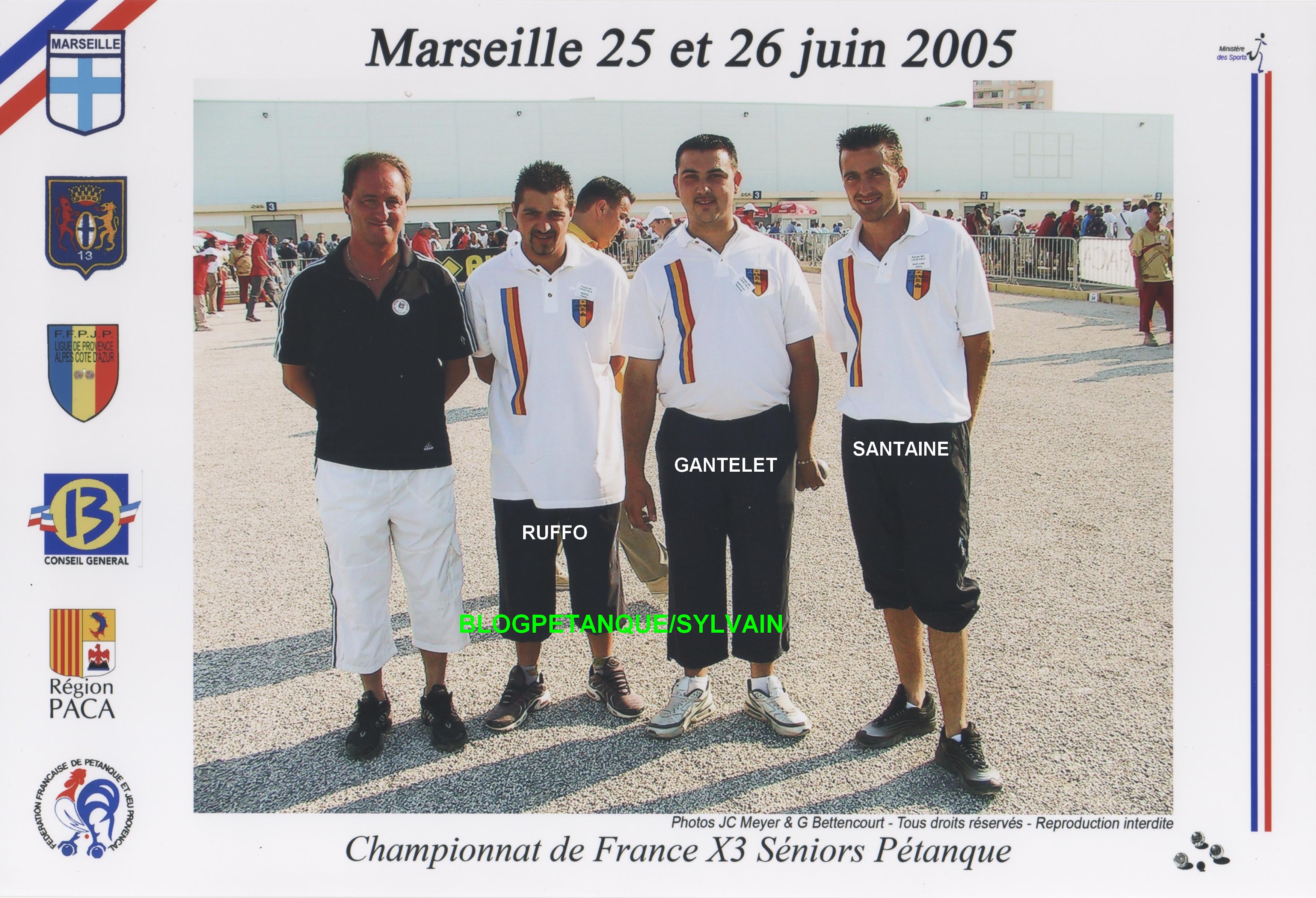L'année 2005 à la Pétanque L'année 2005 à la Pétanque