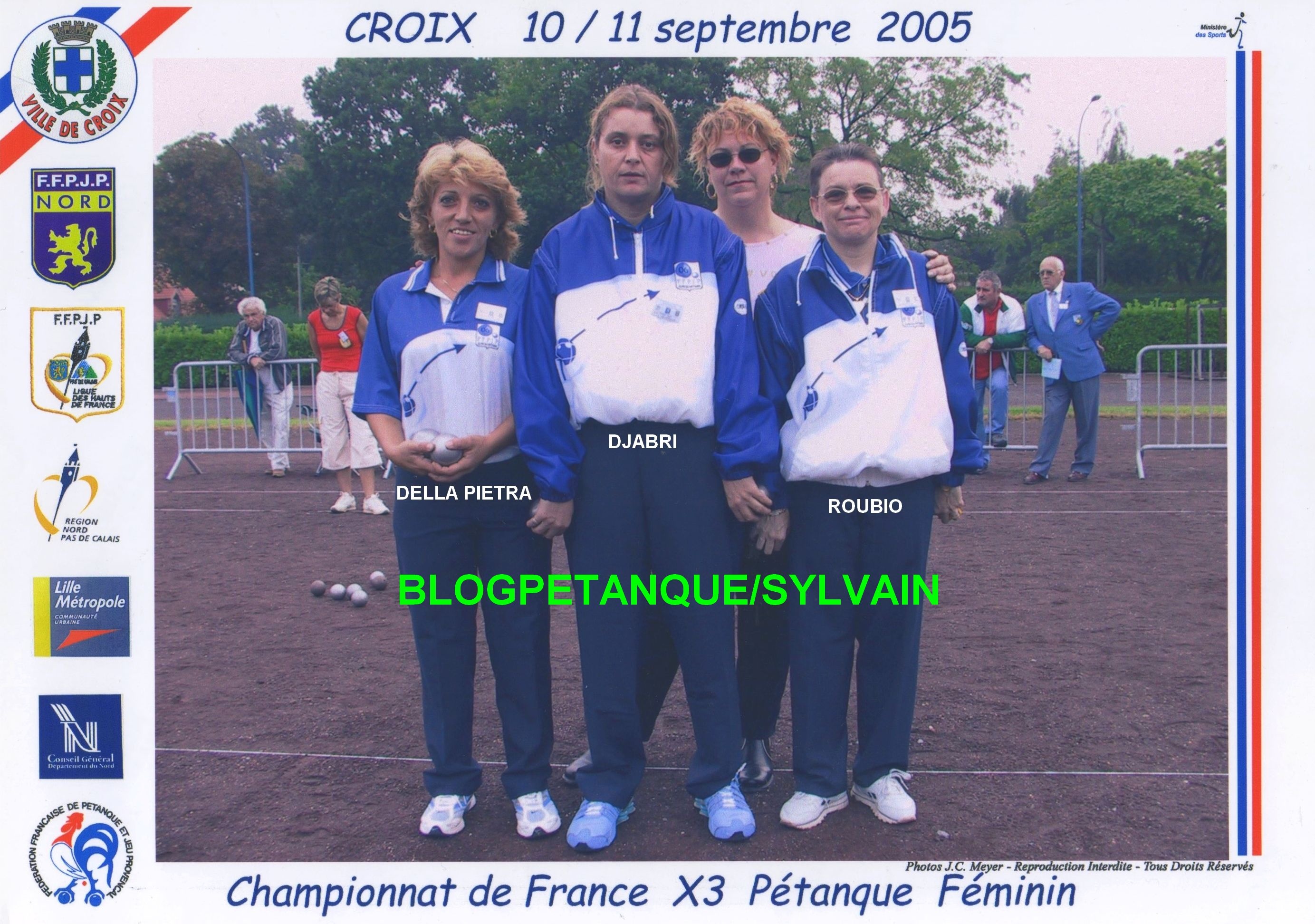 L'année 2005 à la Pétanque