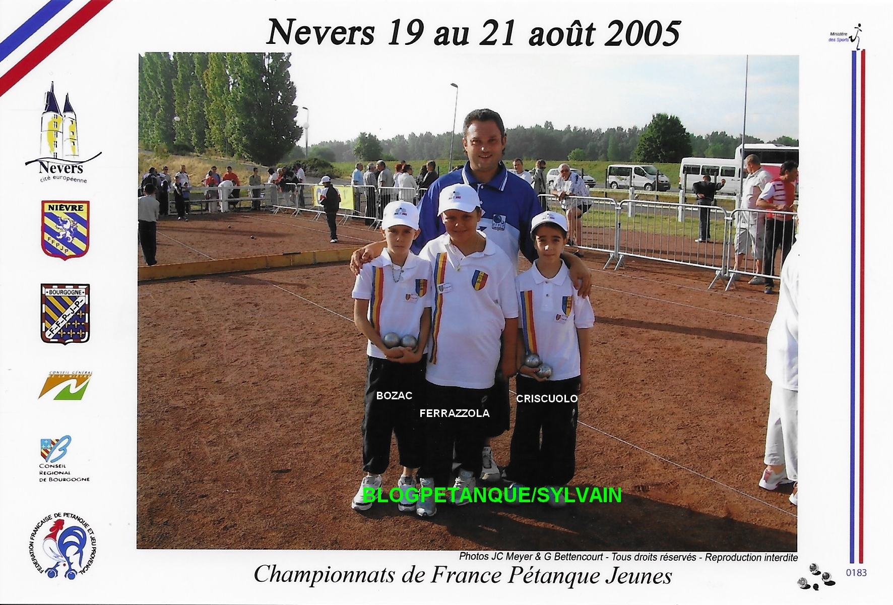 L'année 2005 à la Pétanque