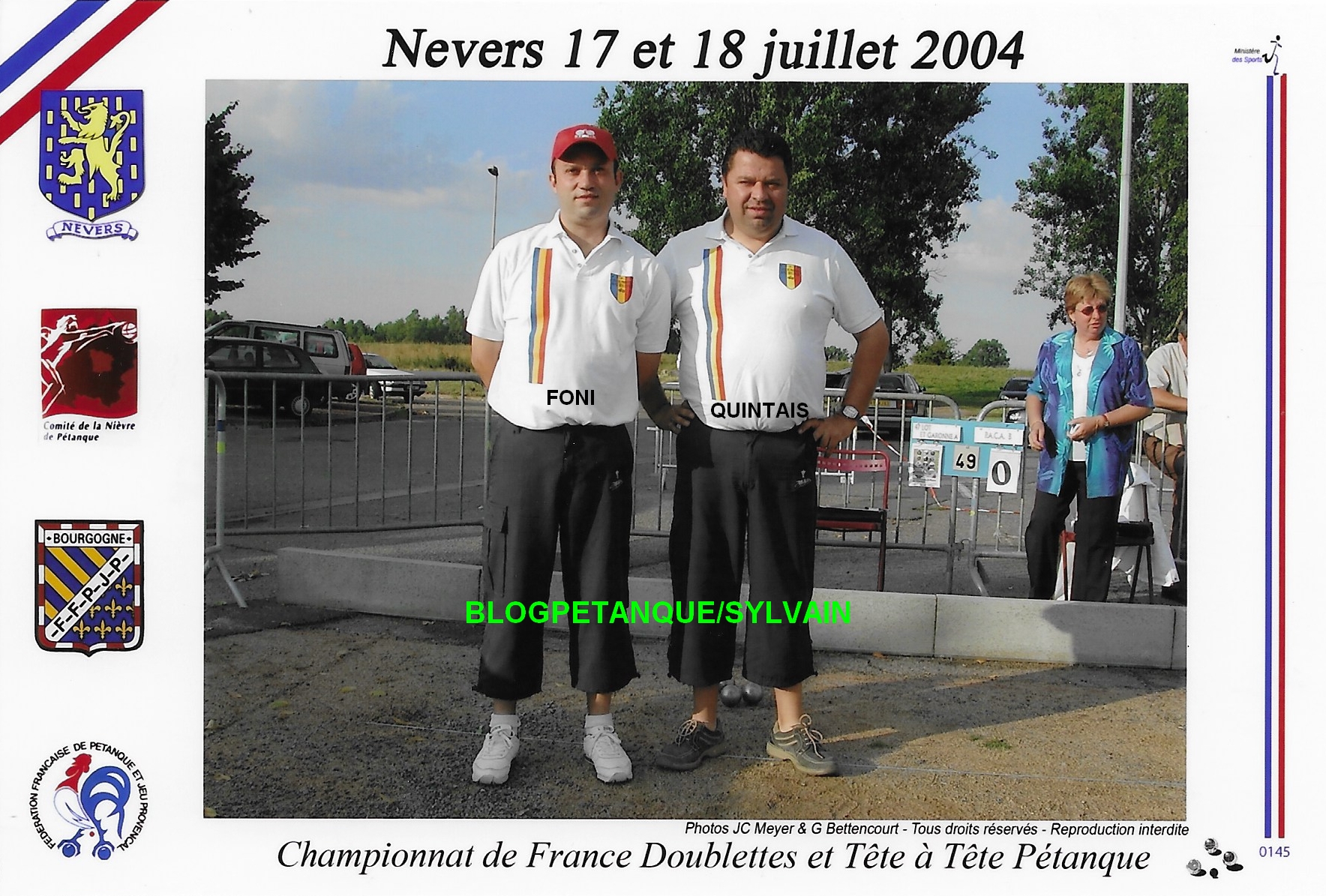 L'année 2004 à la Pétanque