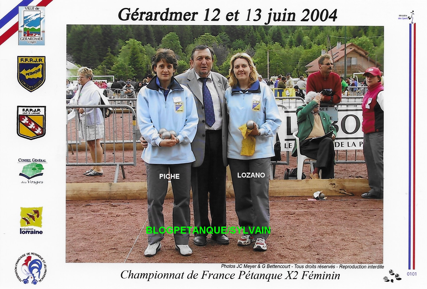 L'année 2004 à la Pétanque