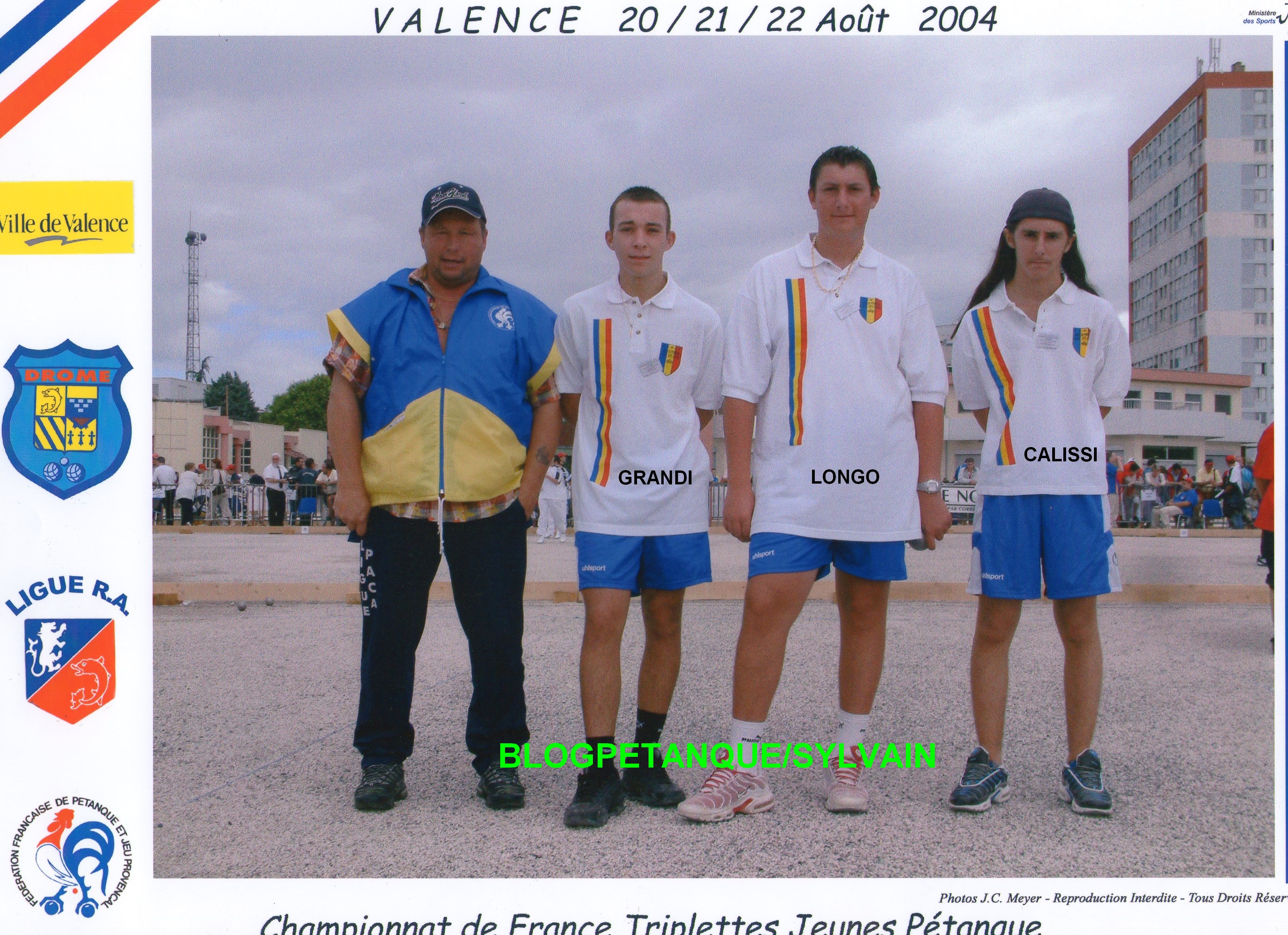 L'année 2004 à la Pétanque