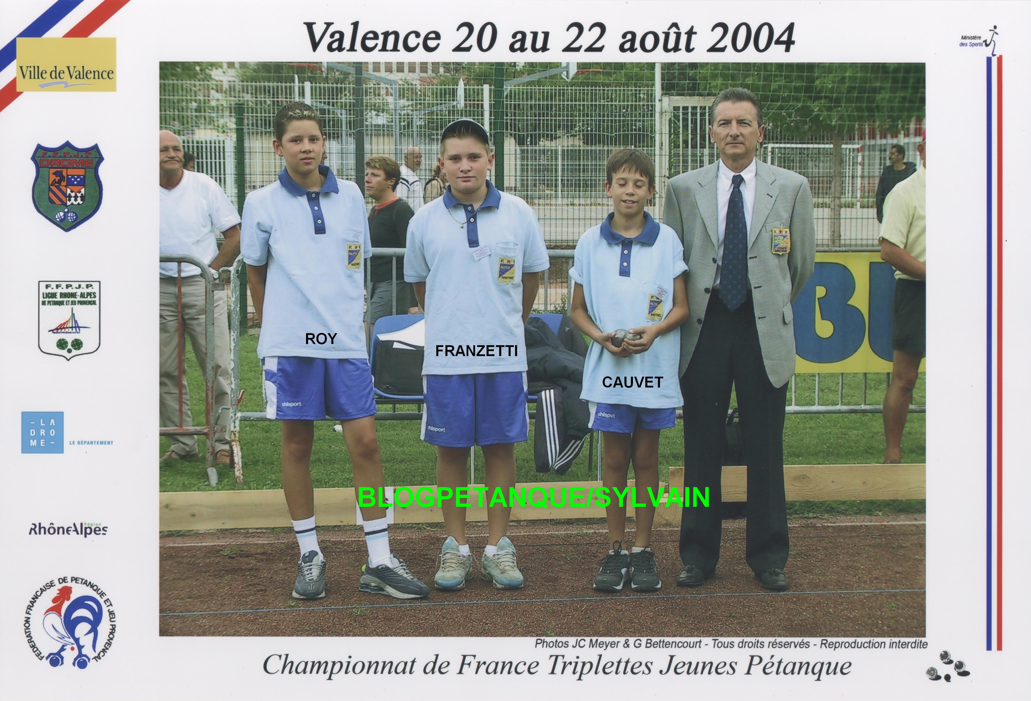 L'année 2004 à la Pétanque