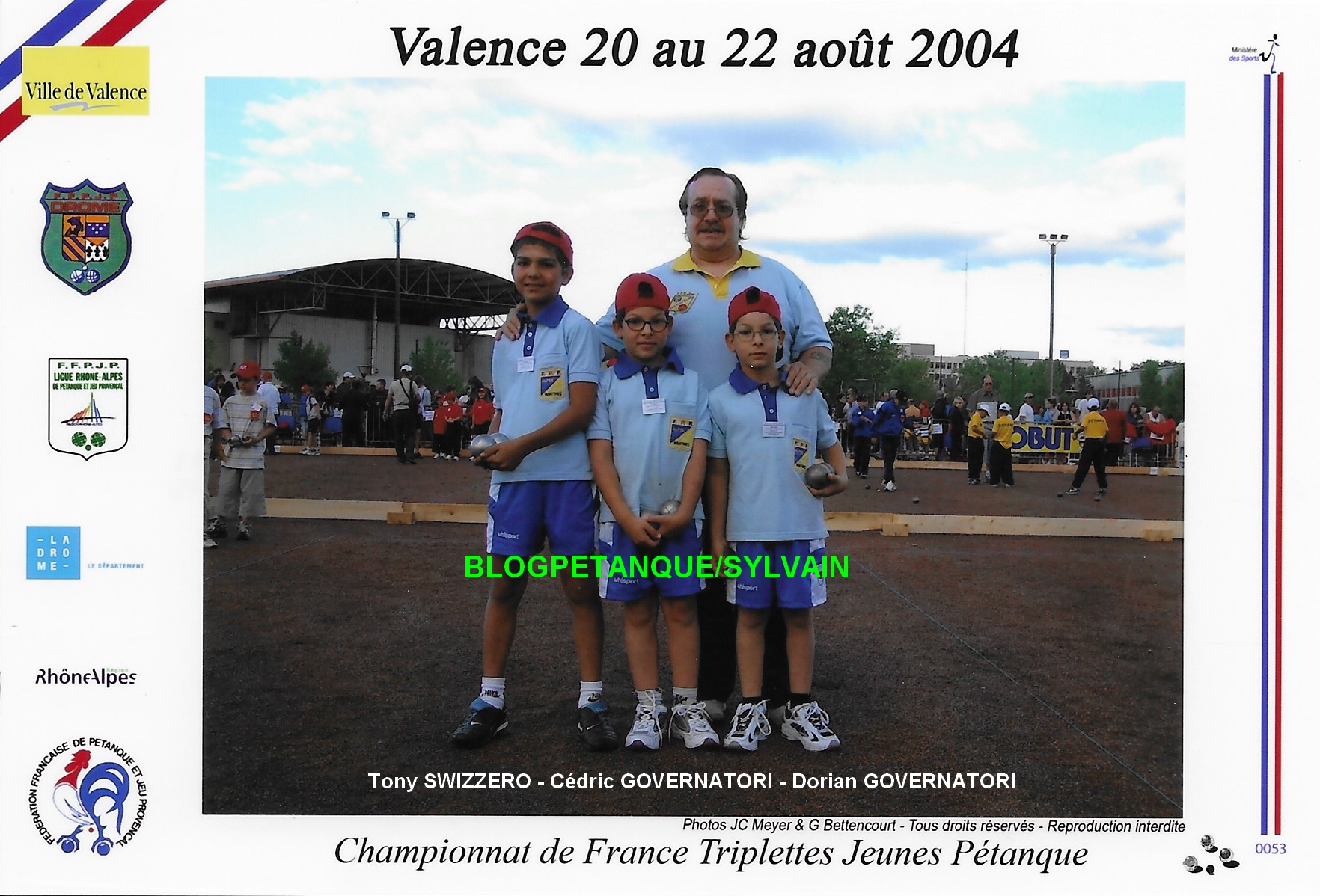 L'année 2004 à la Pétanque