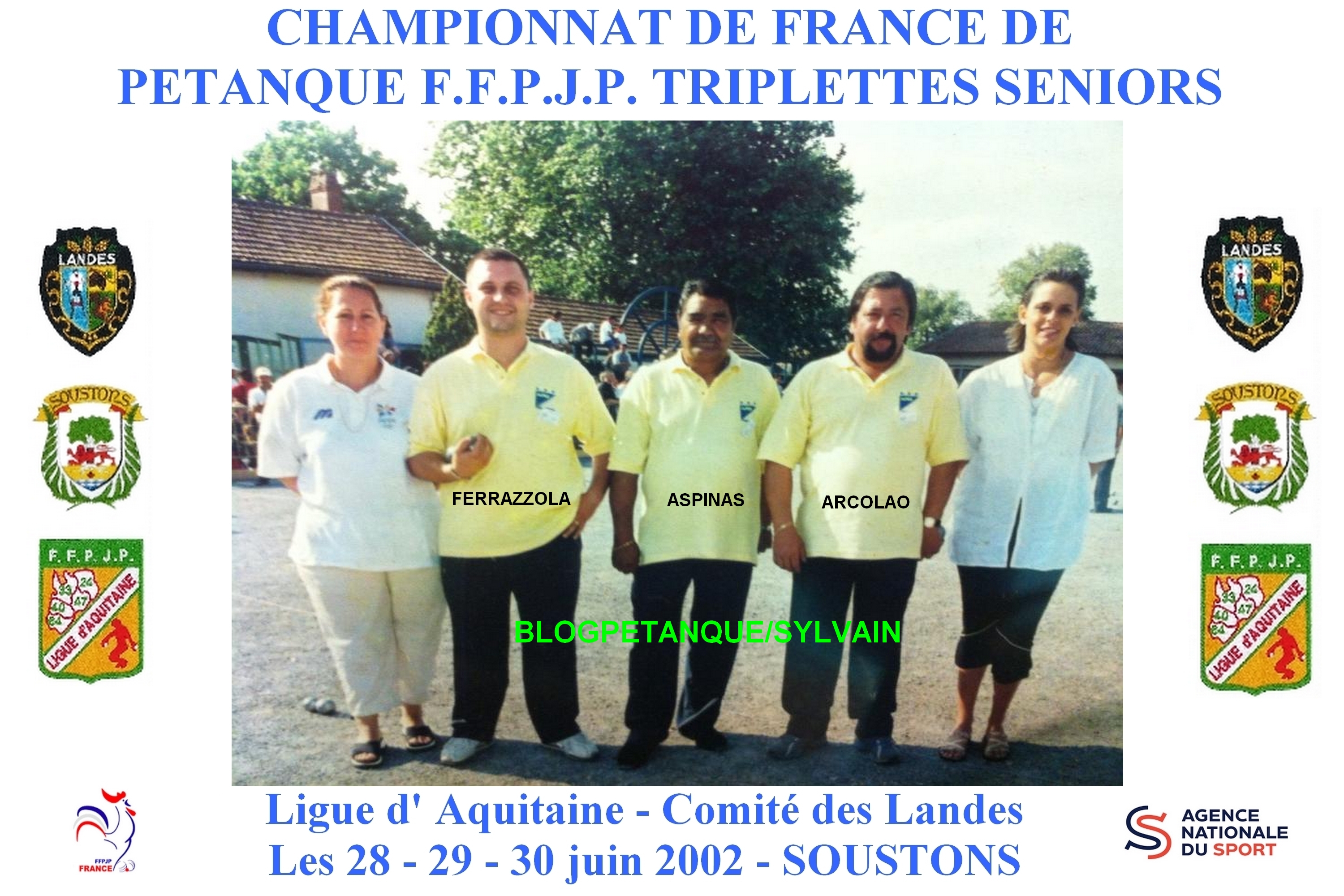 L'année 2002 à la Pétanque