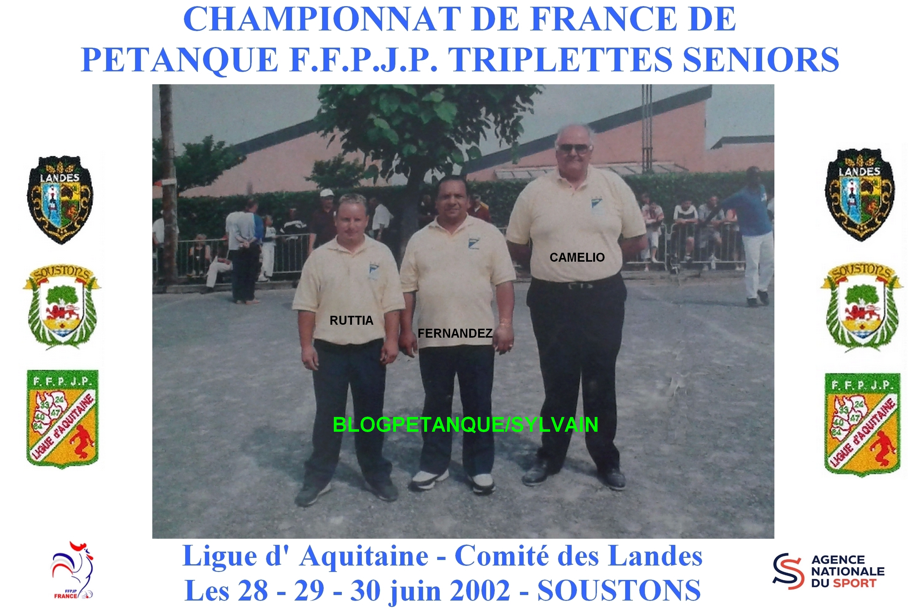 L'année 2002 à la Pétanque