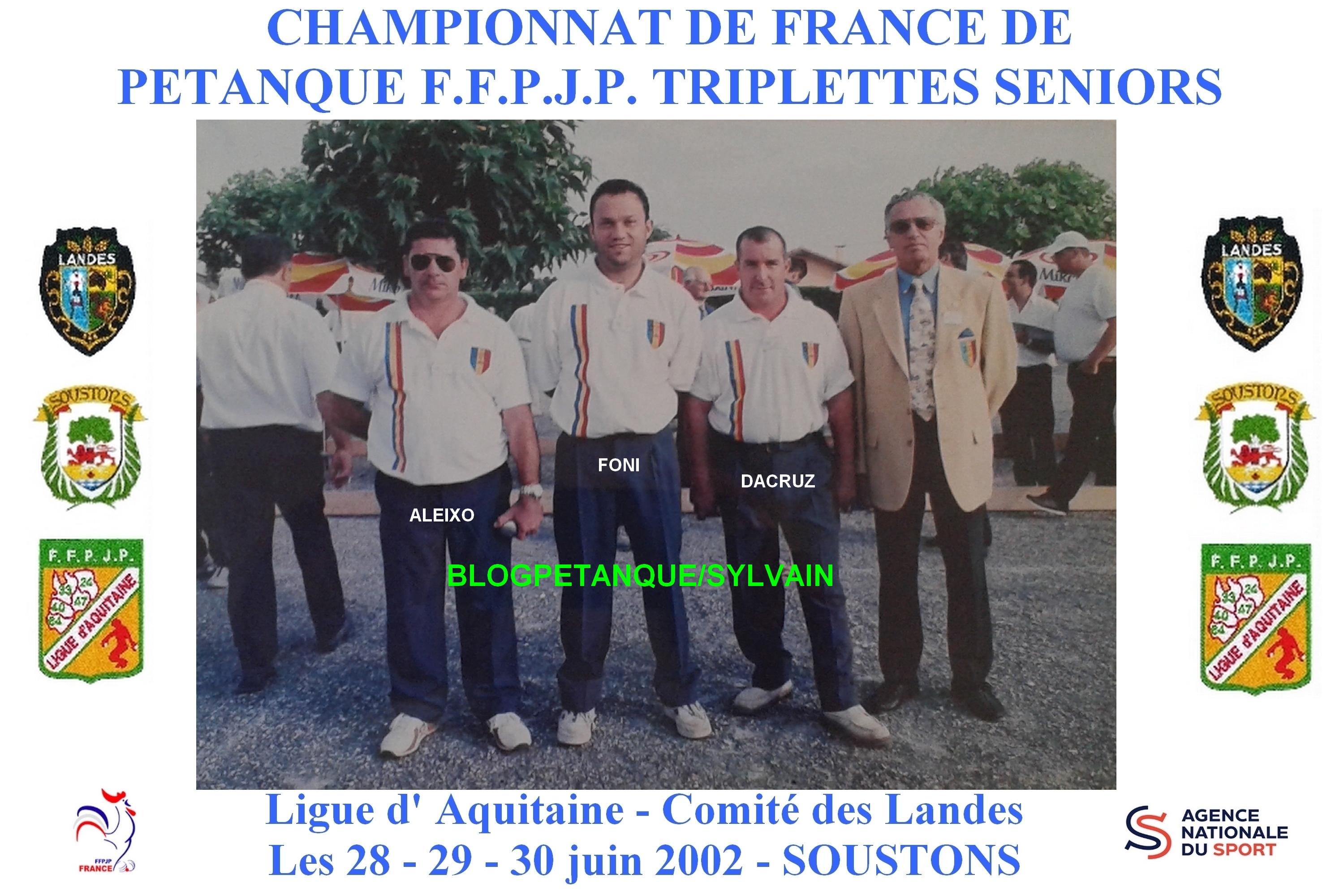 L'année 2002 à la Pétanque