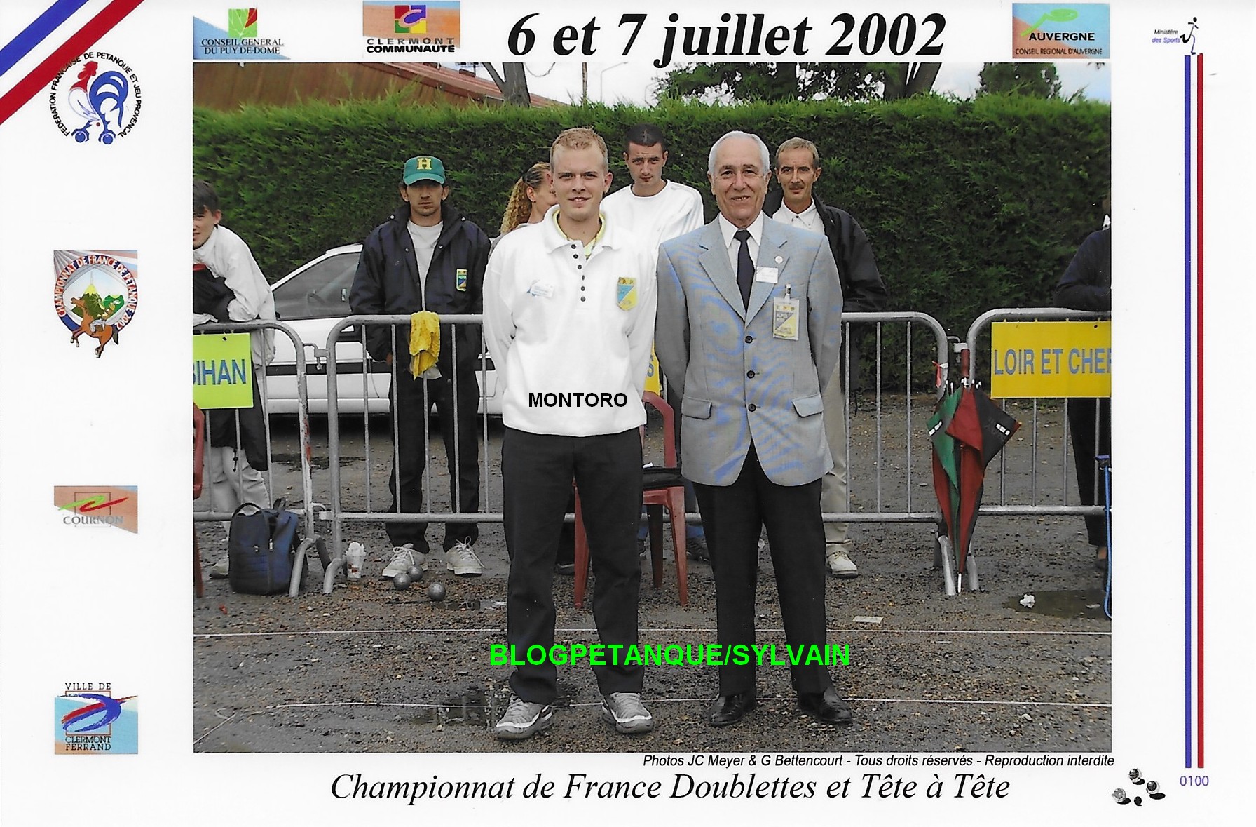 L'année 2002 à la Pétanque