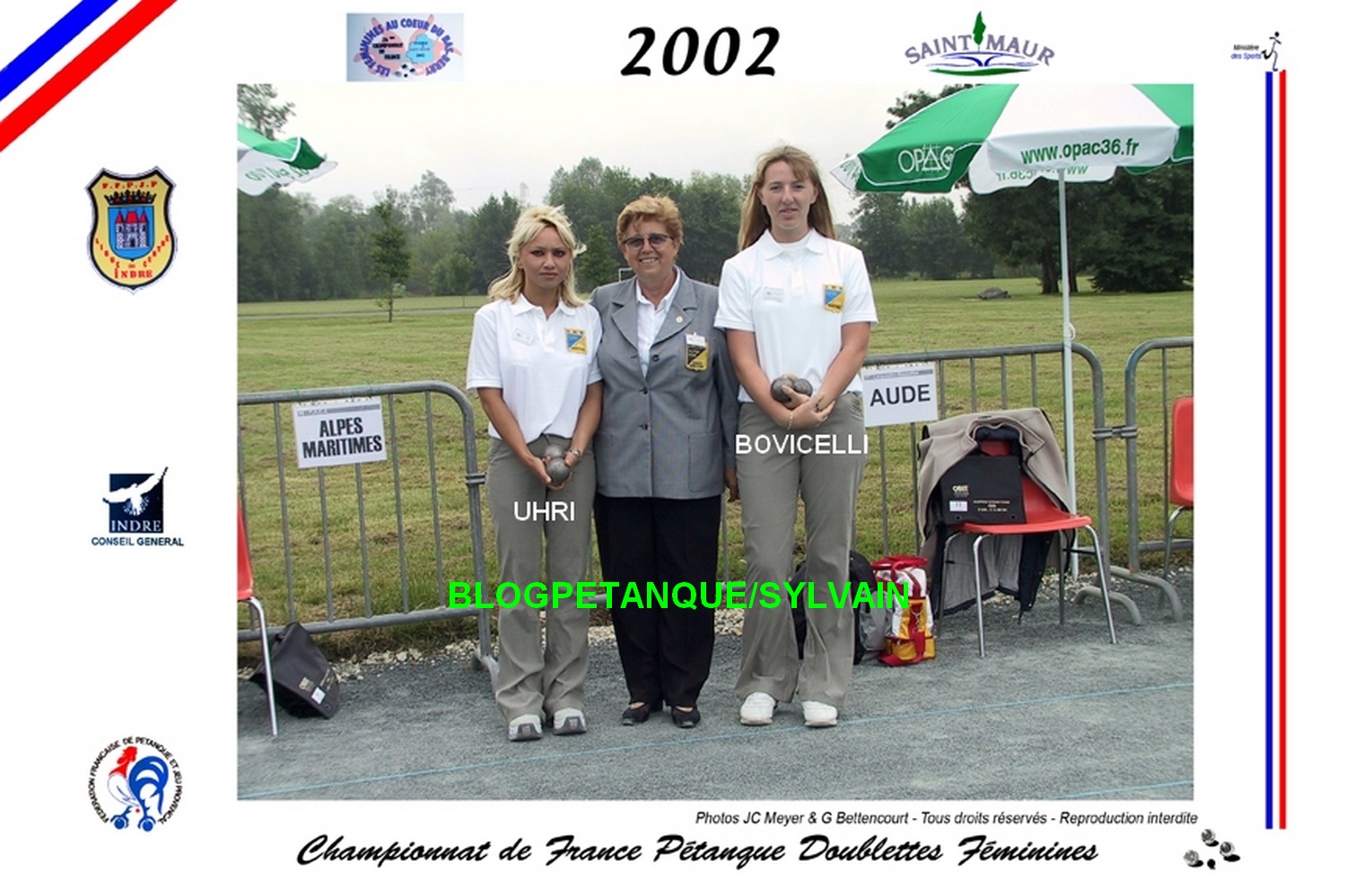 L'année 2002 à la Pétanque
