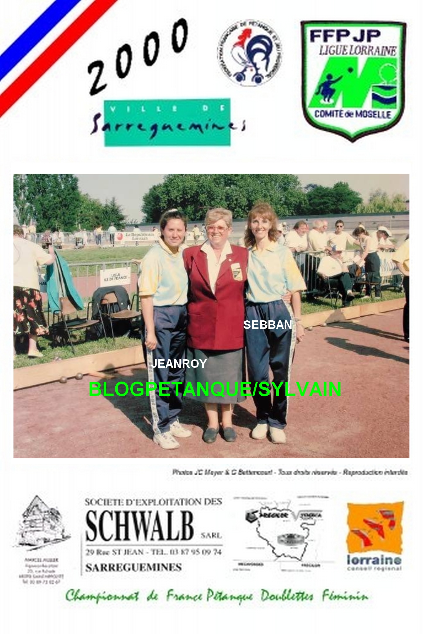 L'année 2000 à la Pétanque