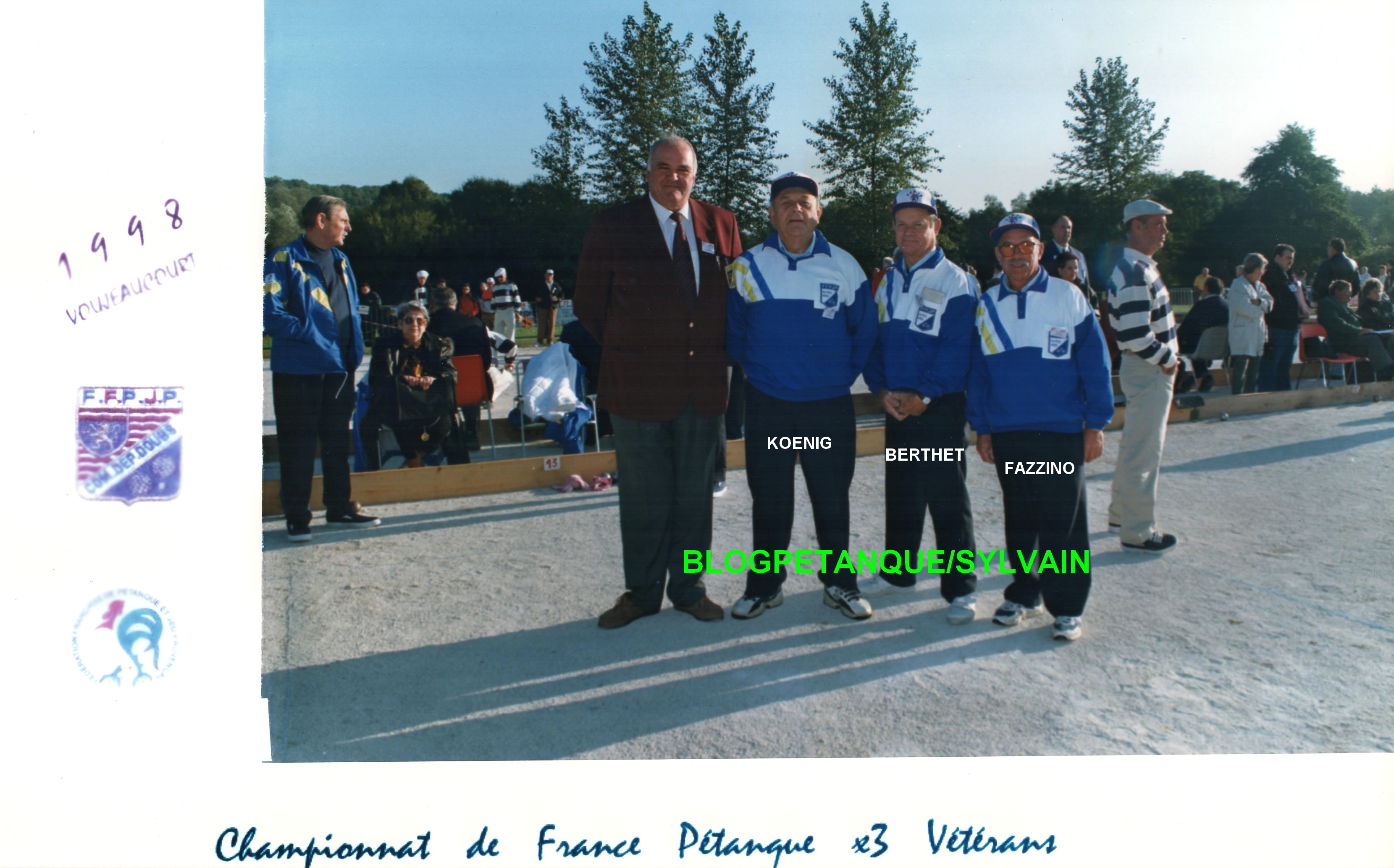 L'année 1998 à la Pétanque