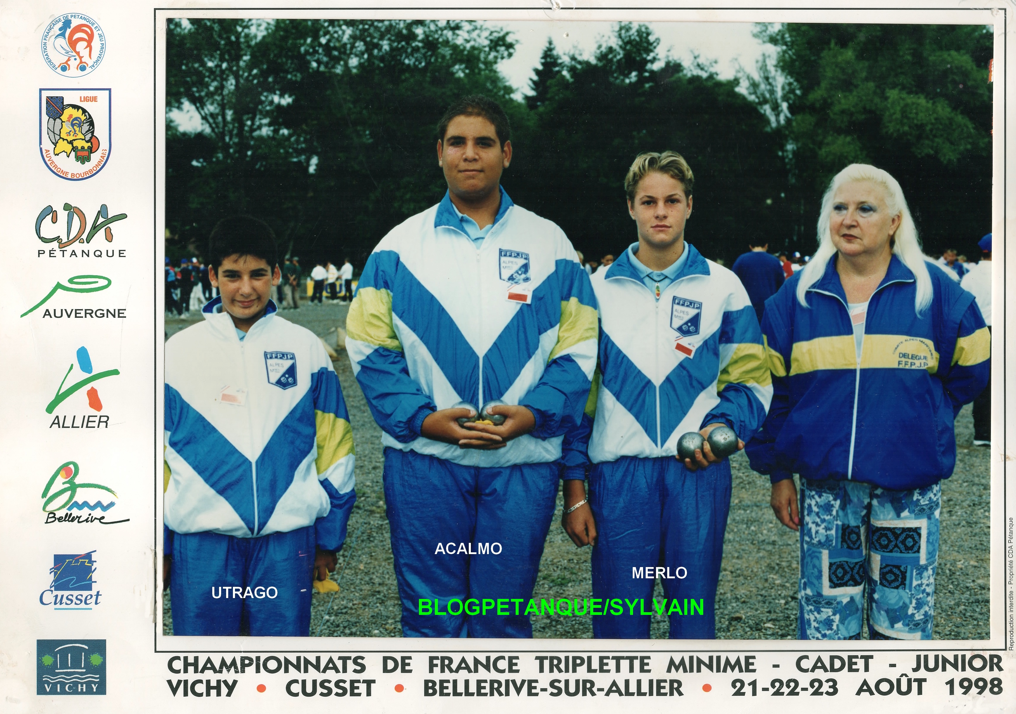 L'année 1998 à la Pétanque