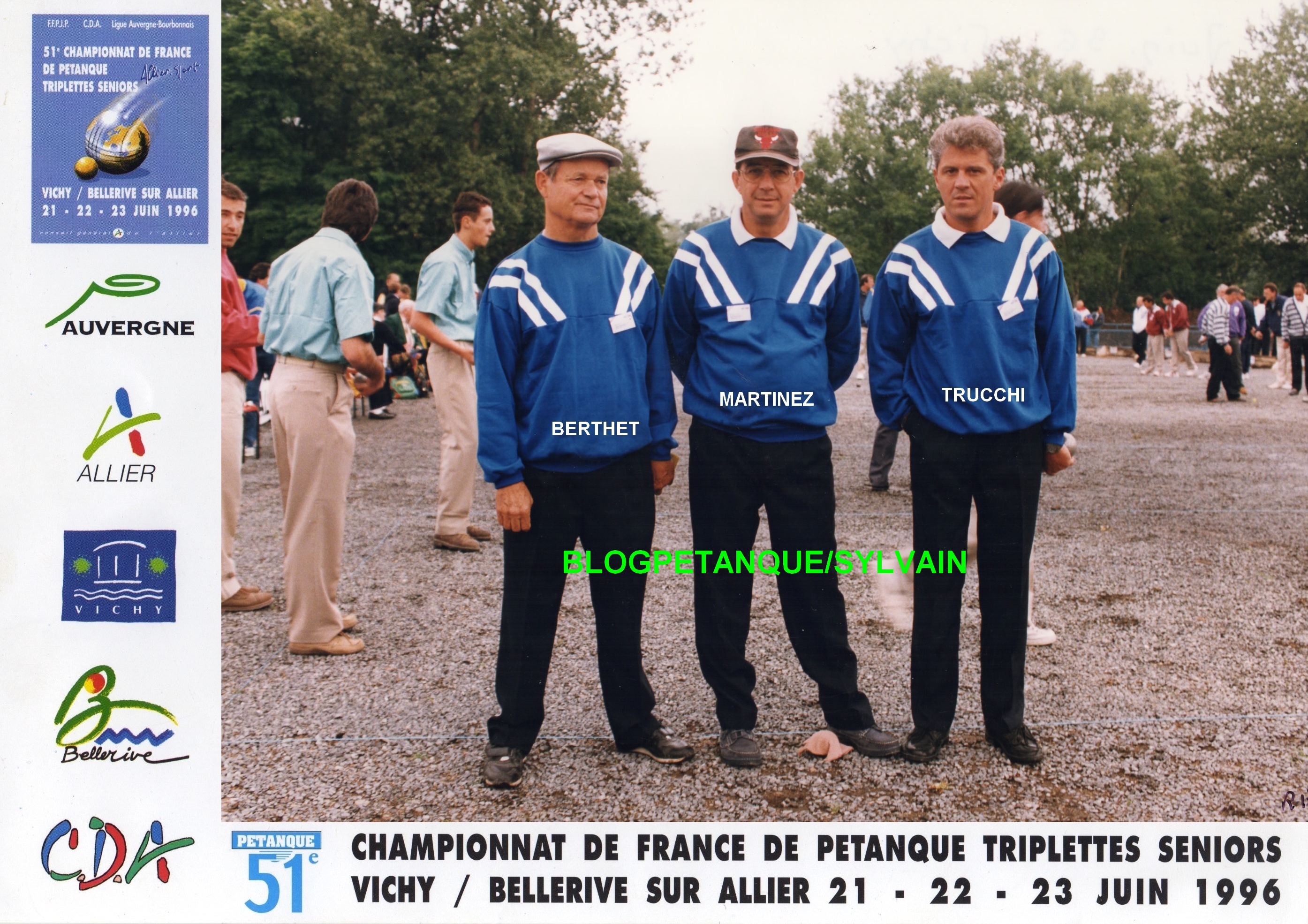 L'année 1996 à la Pétanque