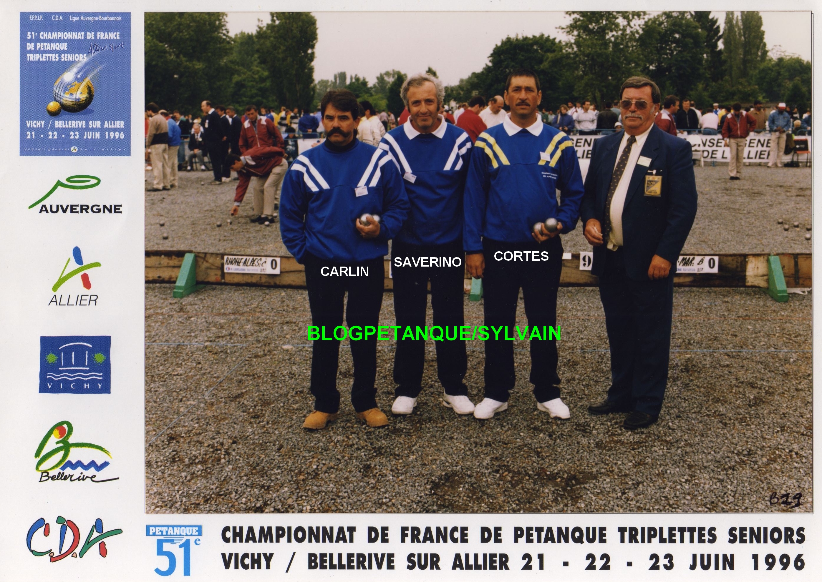 L'année 1996 à la Pétanque