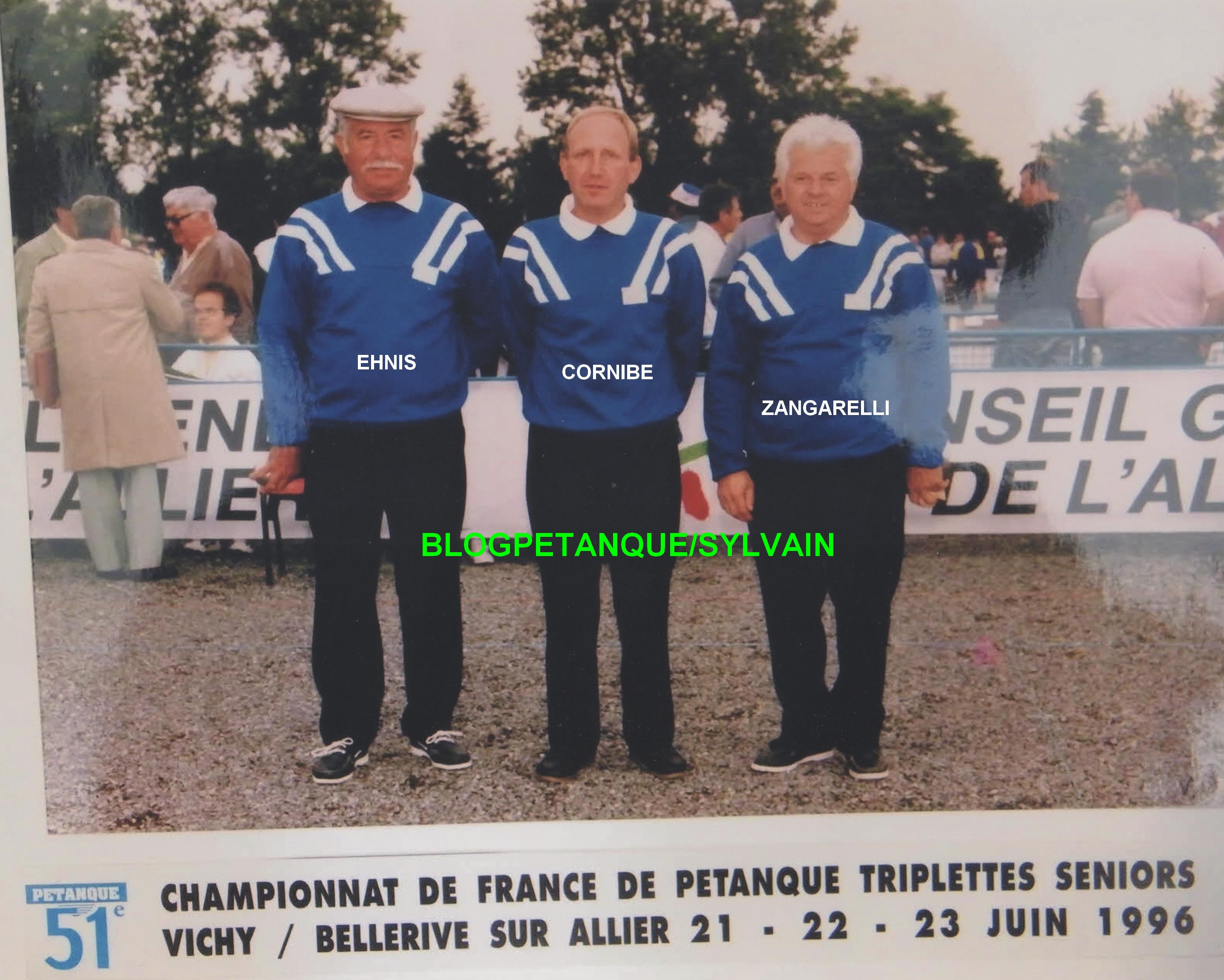 L'année 1996 à la Pétanque