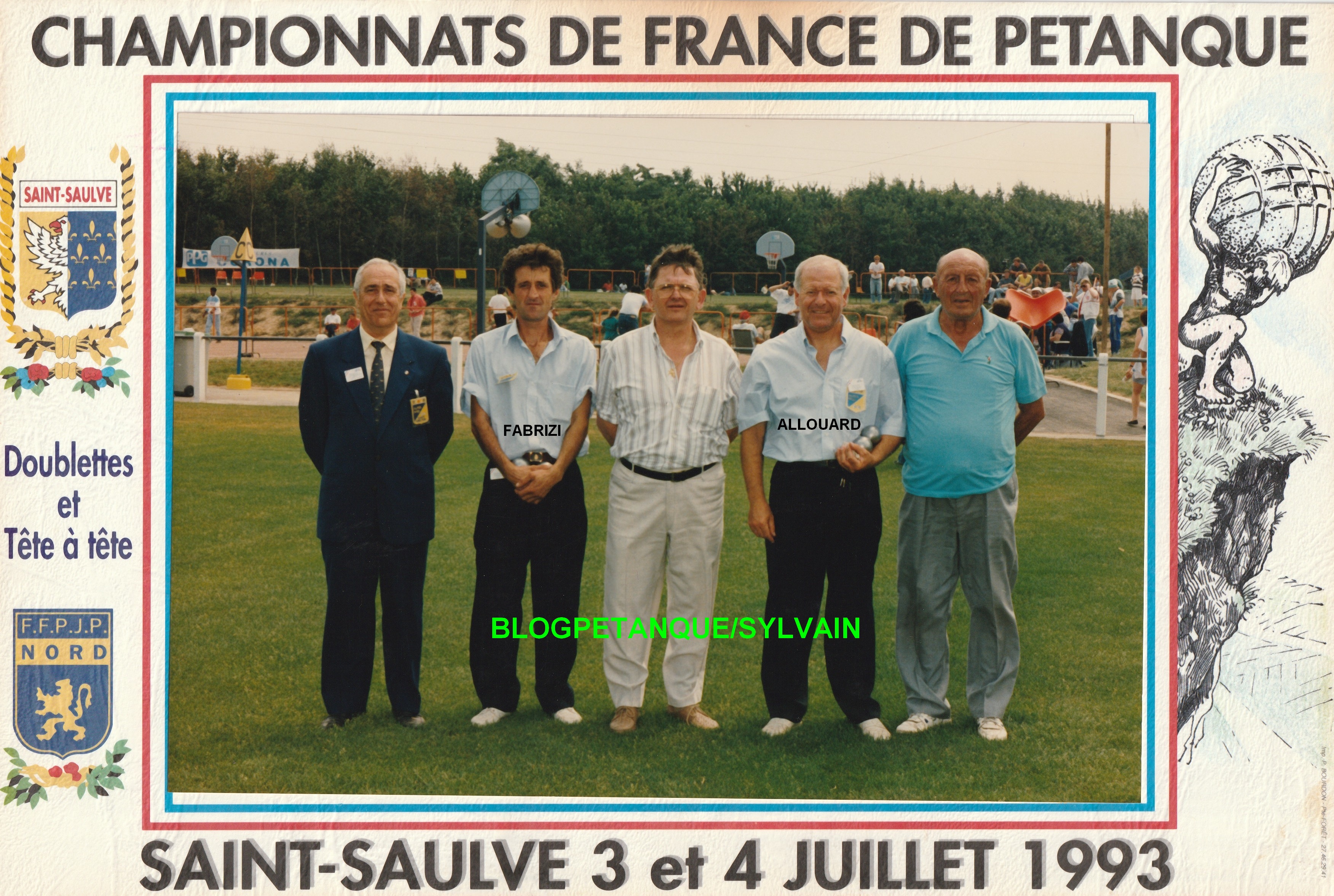 L'année 1993 à la Pétanque