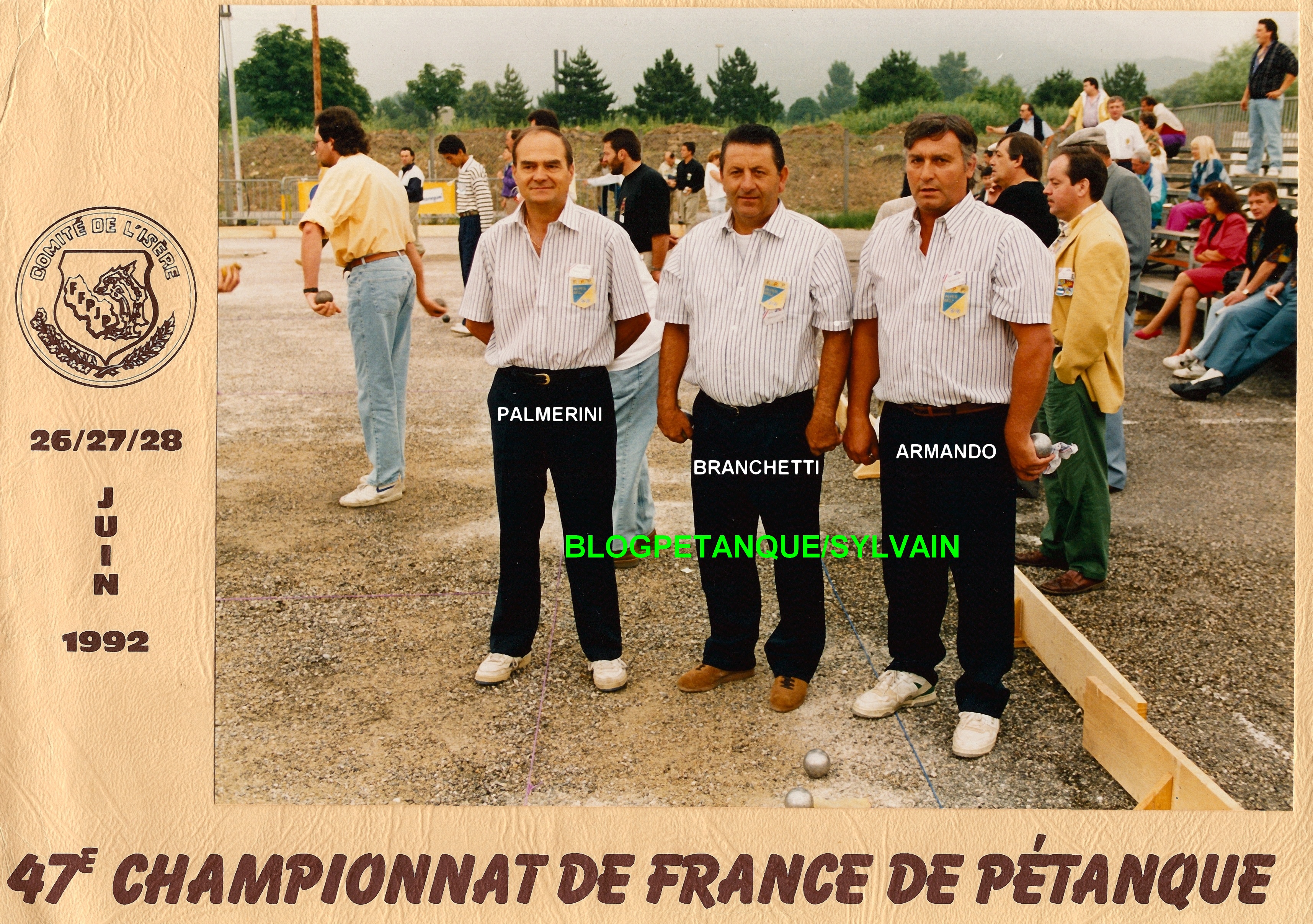 L'année 1992 à la Pétanque L'année 1992 à la Pétanque