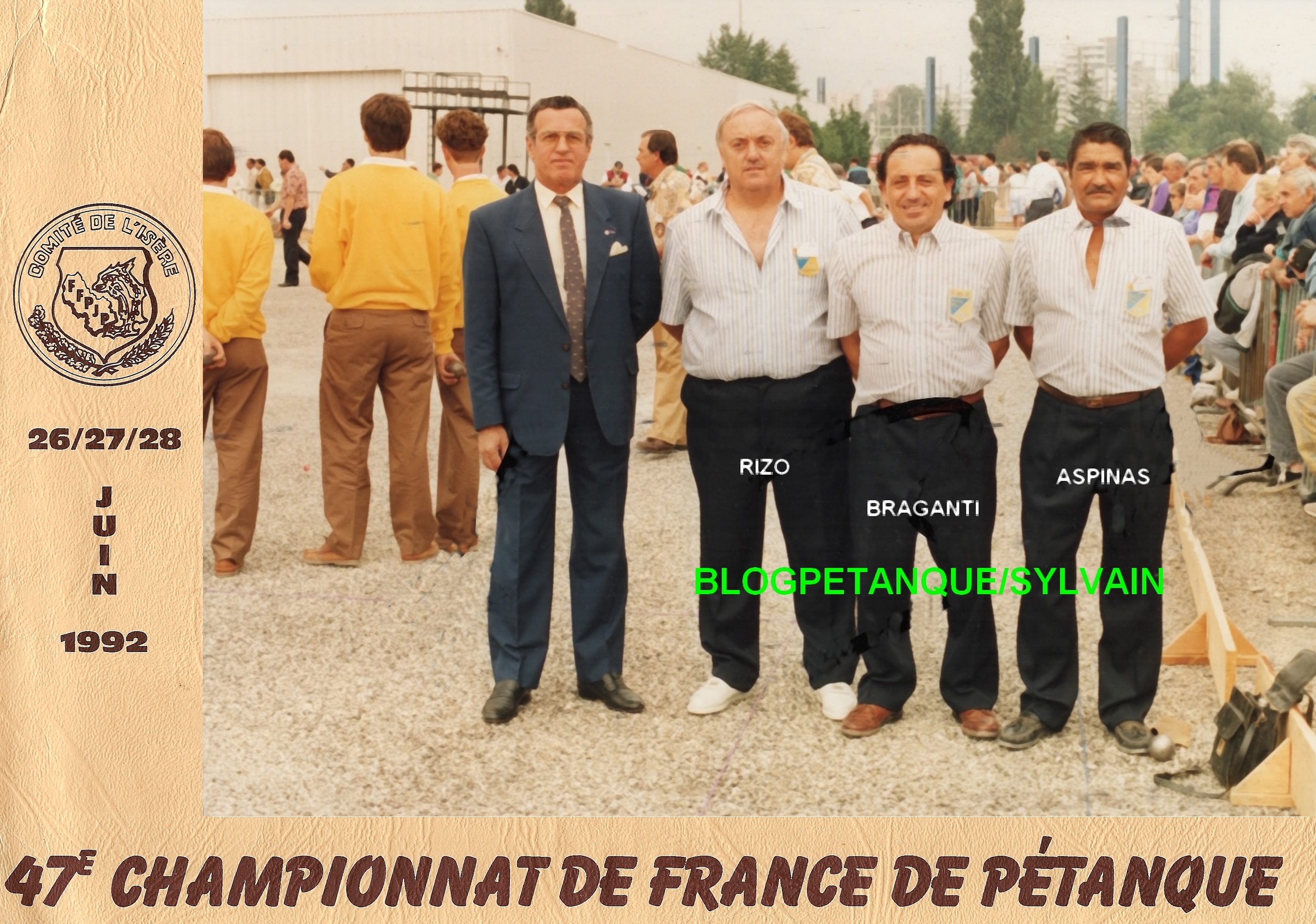 L'année 1992 à la Pétanque