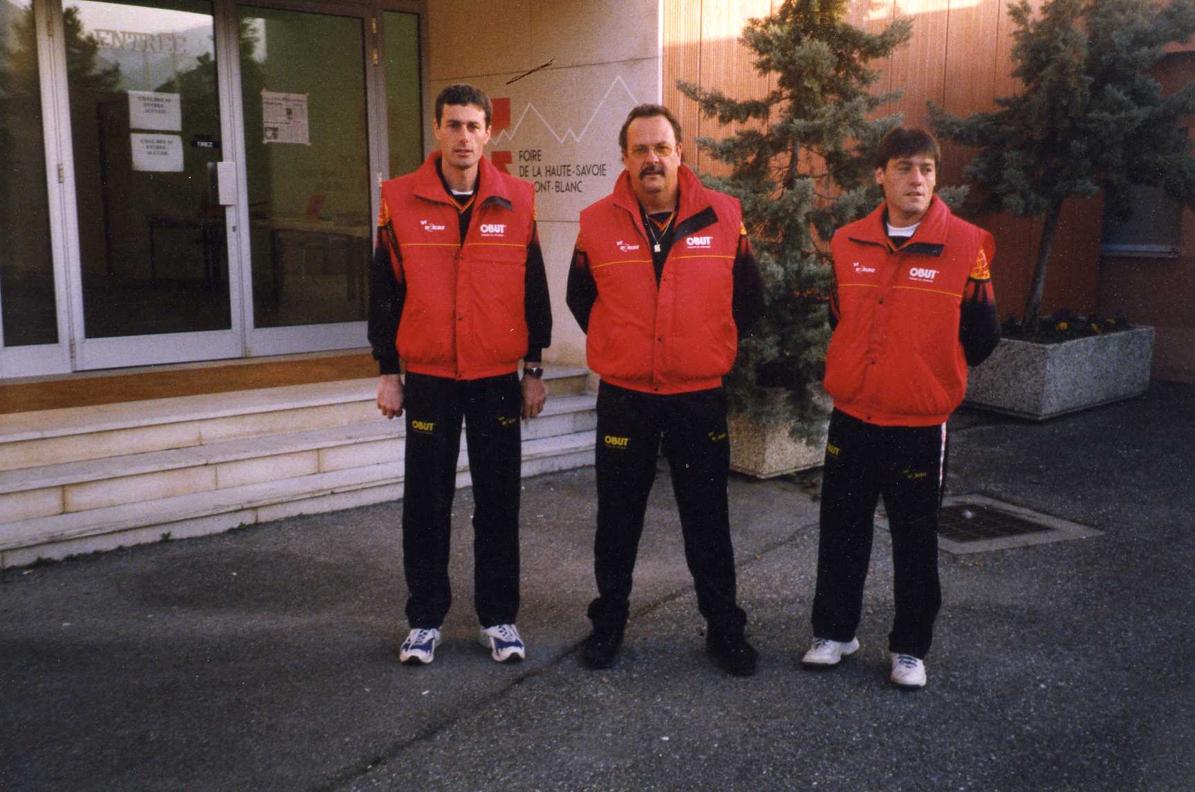 1999 juste avant de se rendre au boulodrome de la ROCHE SUR FORON 1999 juste avant de se rendre au boulodrome de la ROCHE SUR FORON