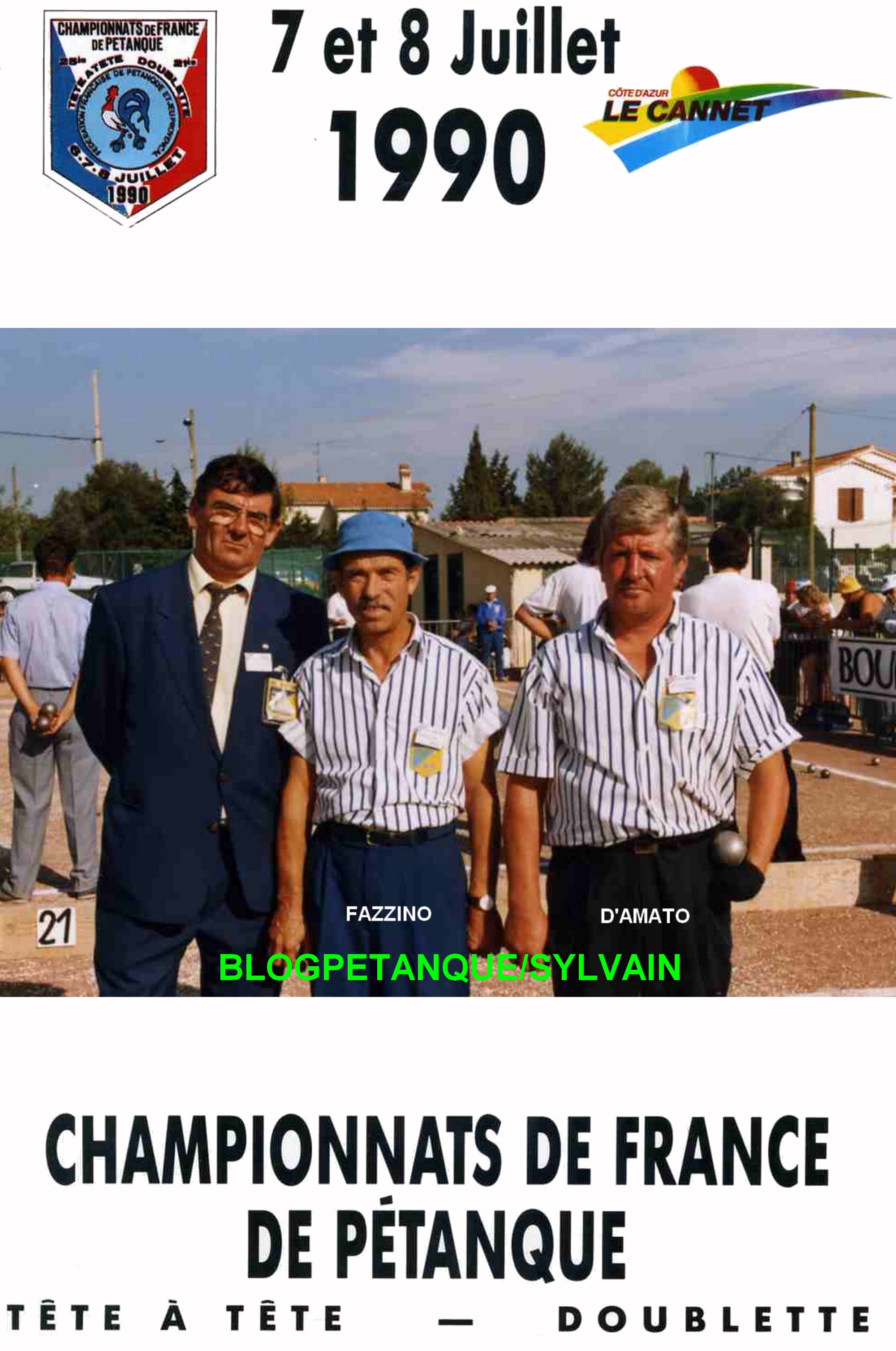 L'année 1990 à la Pétanque