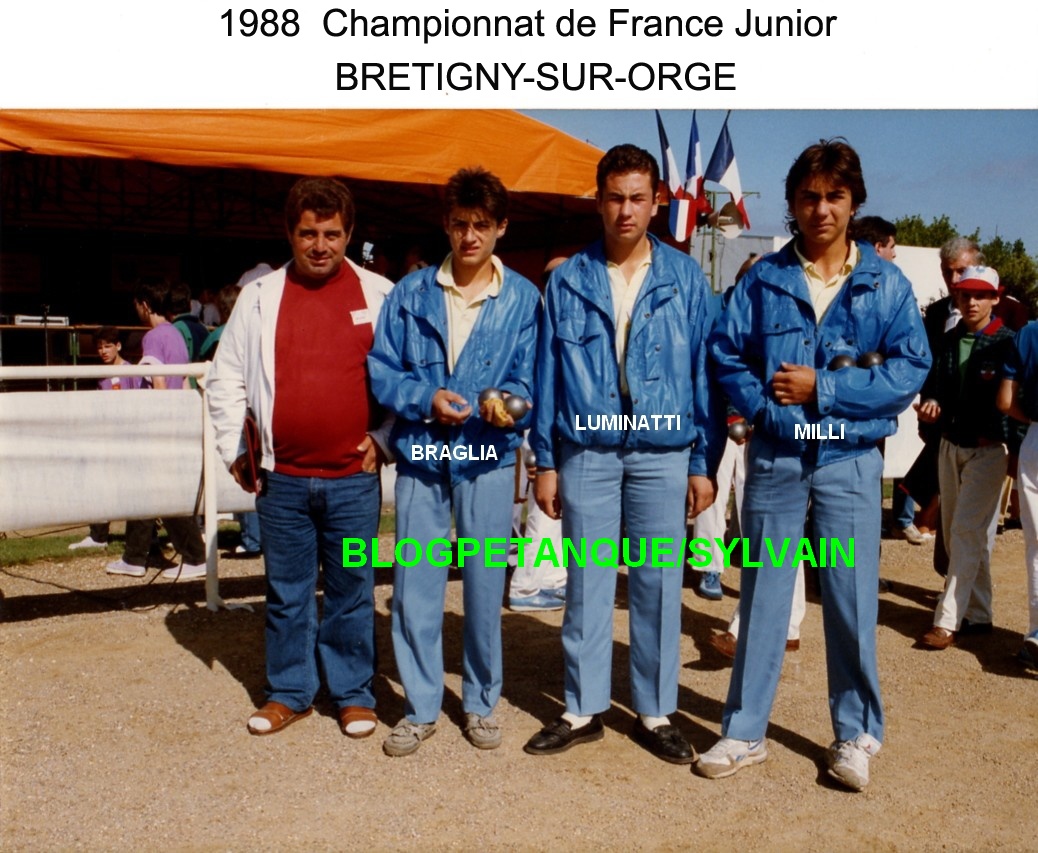  L'année 1988 à la Pétanque