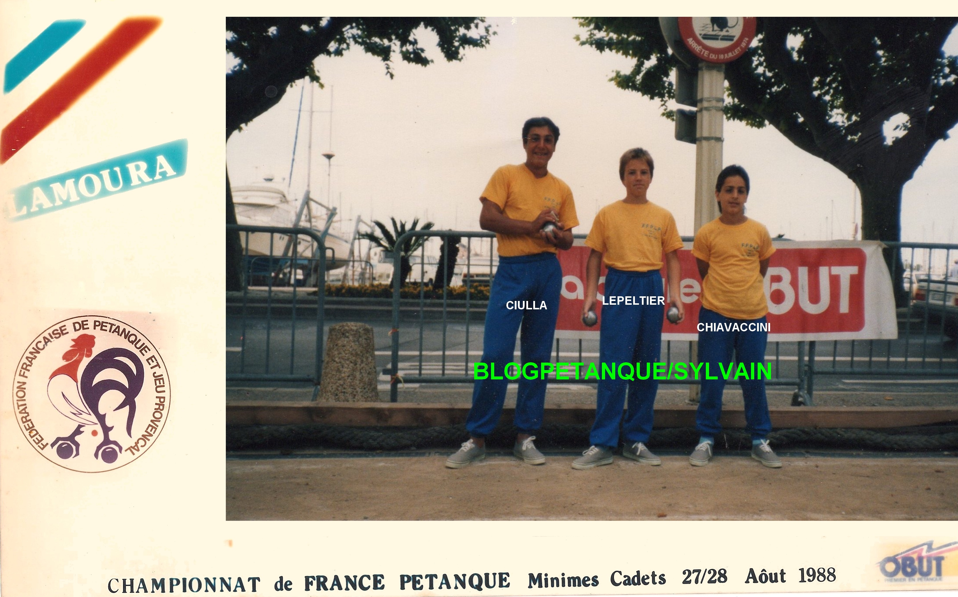  L'année 1988 à la Pétanque