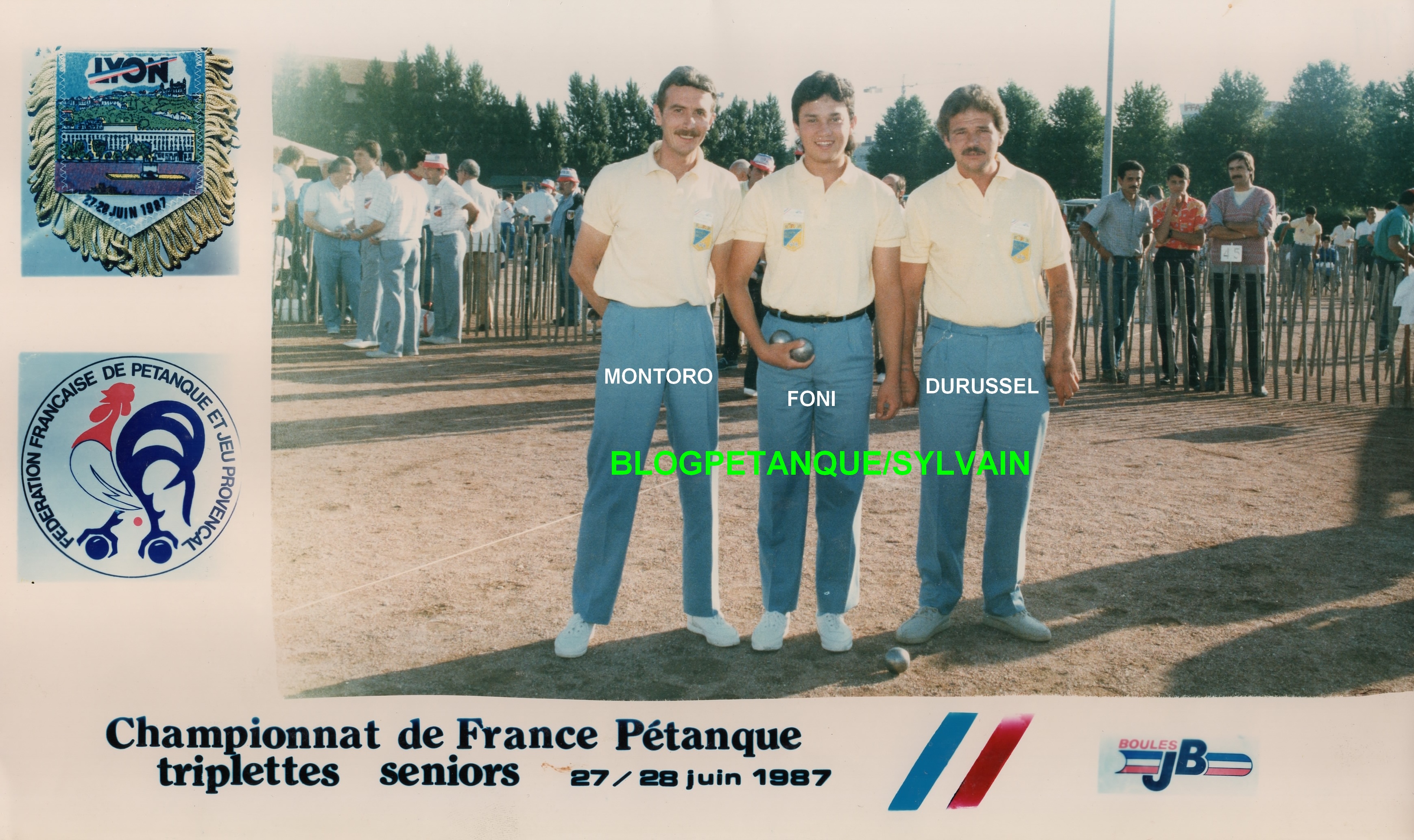 L'année 1987 à la Pétanque