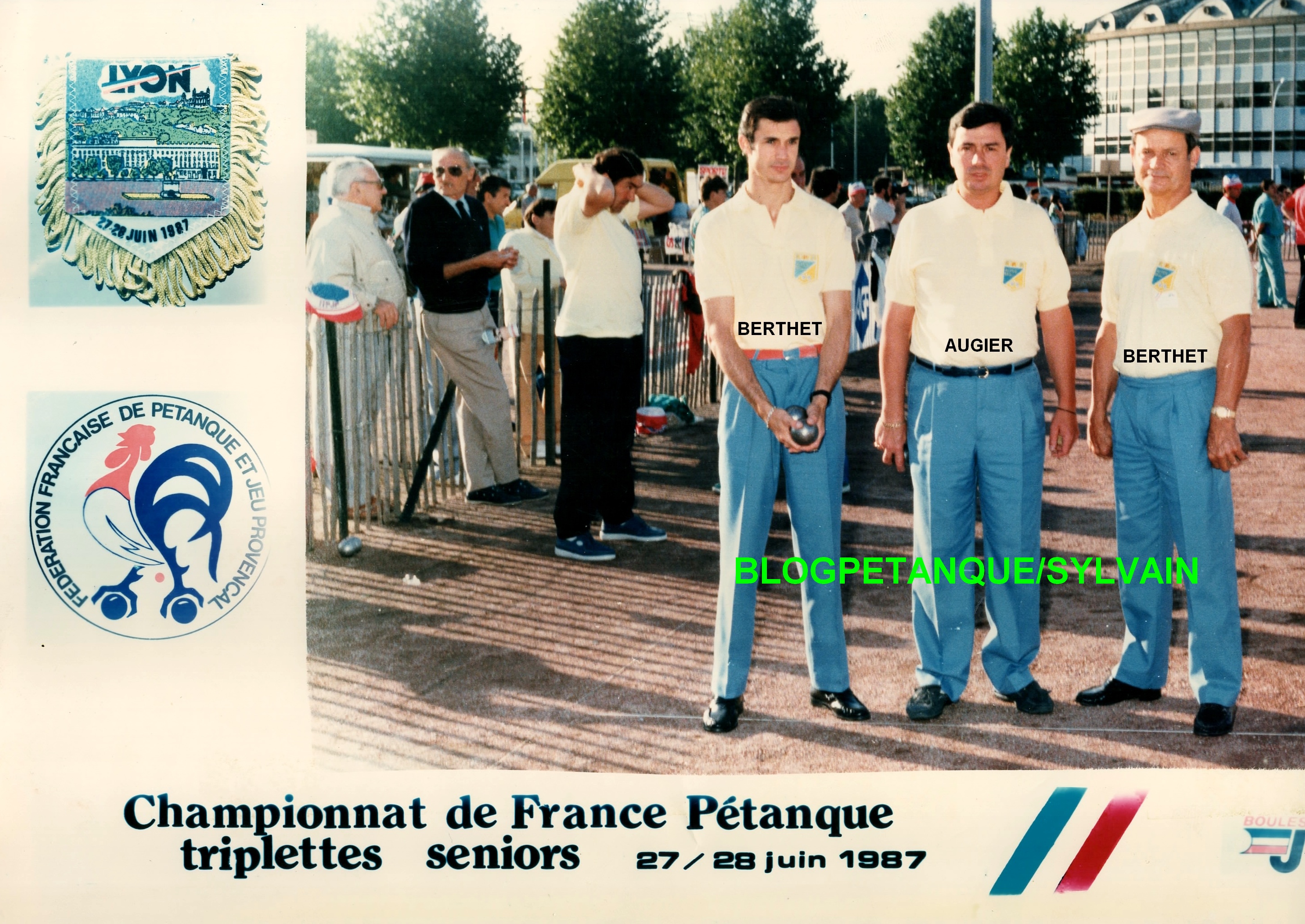 L'année 1987 à la Pétanque