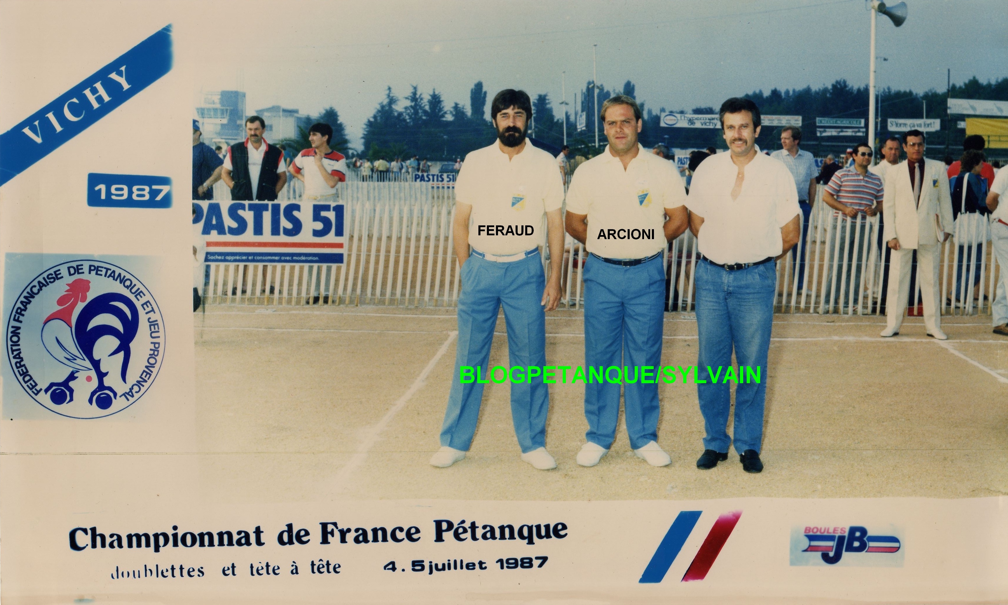 L'année 1987 à la Pétanque