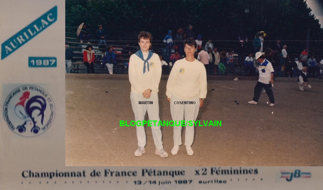 L'année 1987 à la Pétanque