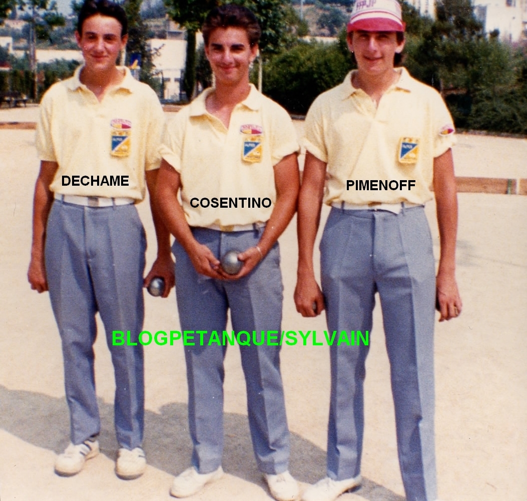 L'année 1987 à la Pétanque