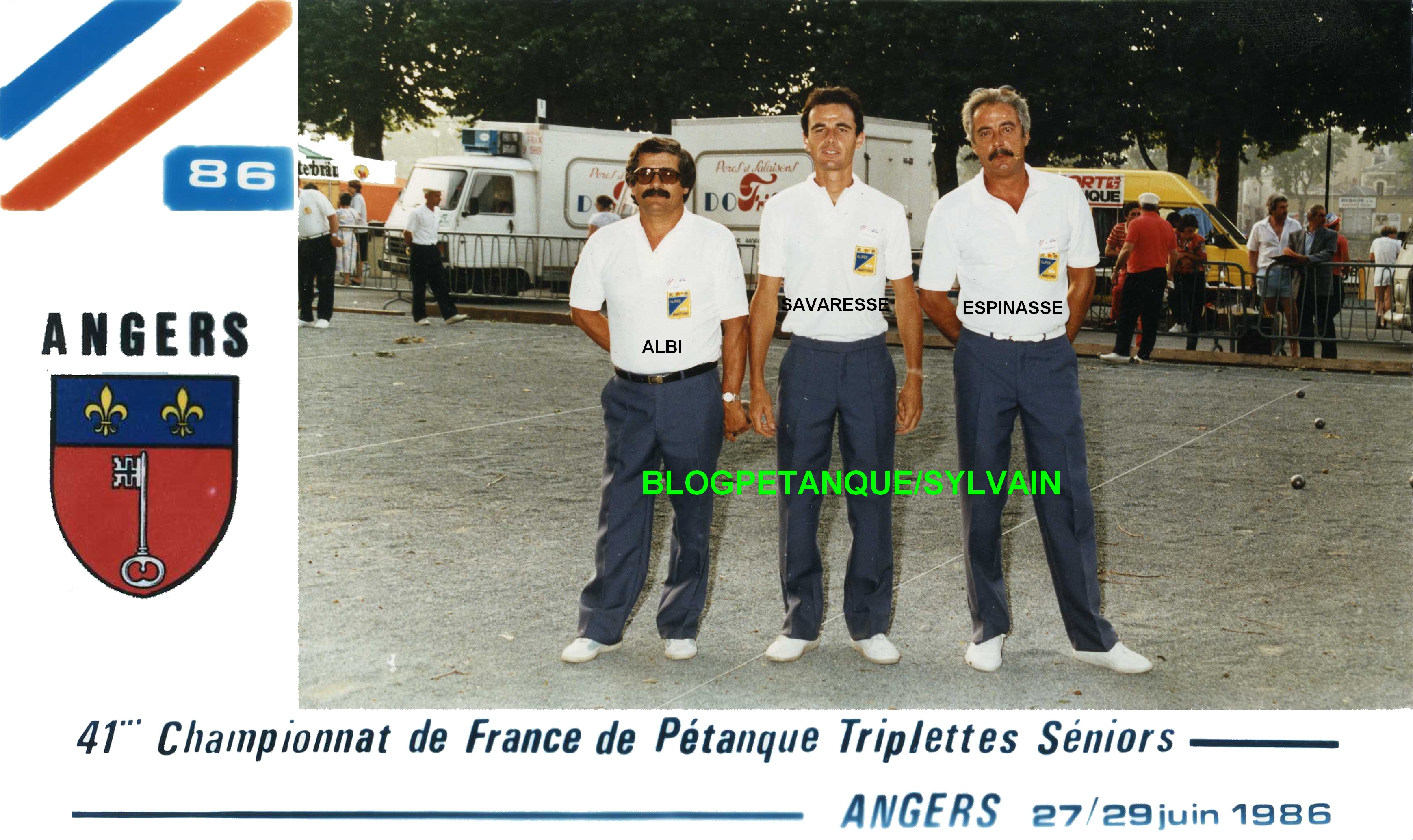 L'année 1986 à la Pétanque