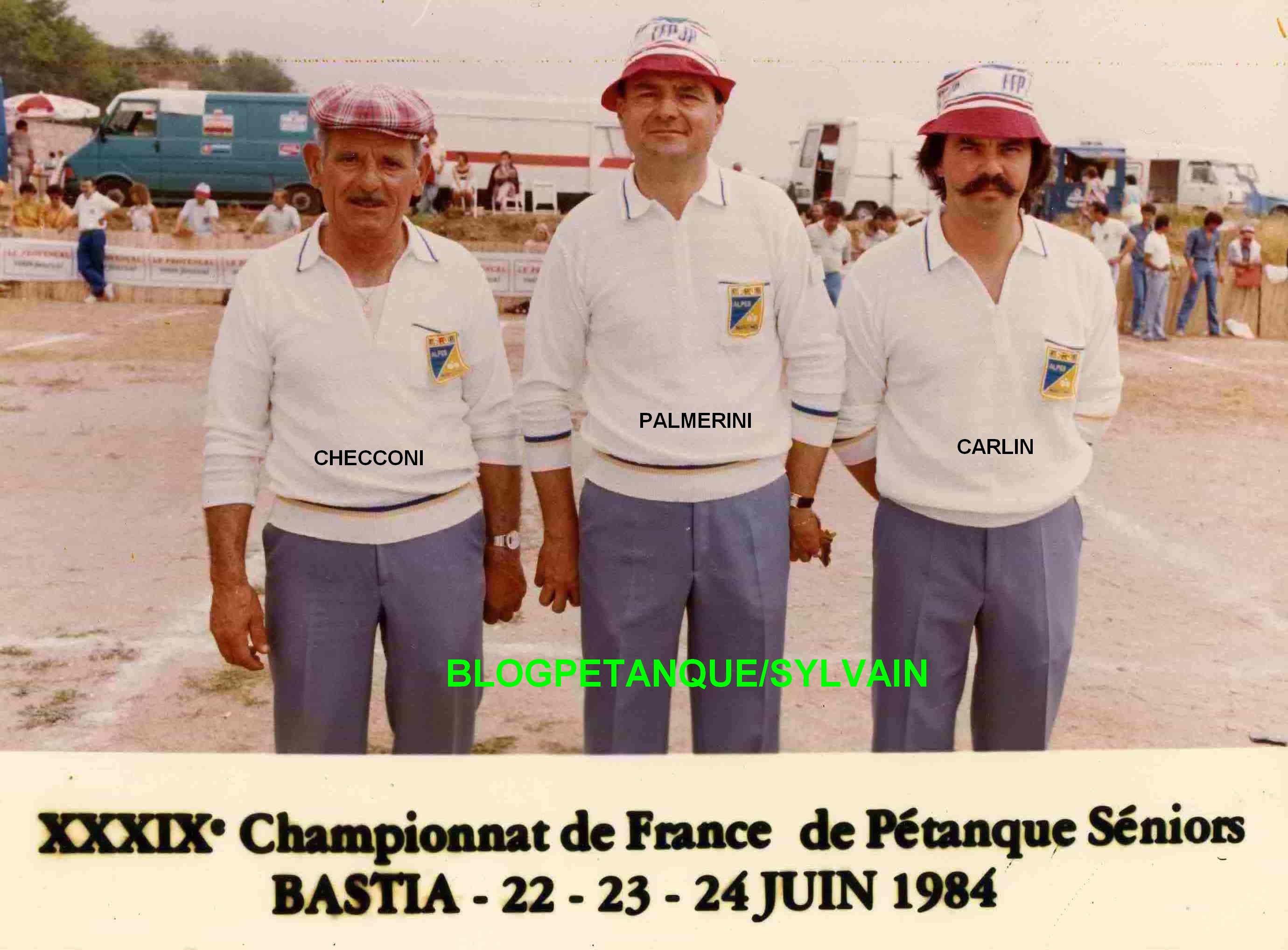 L'année 1984 à la Pétanque