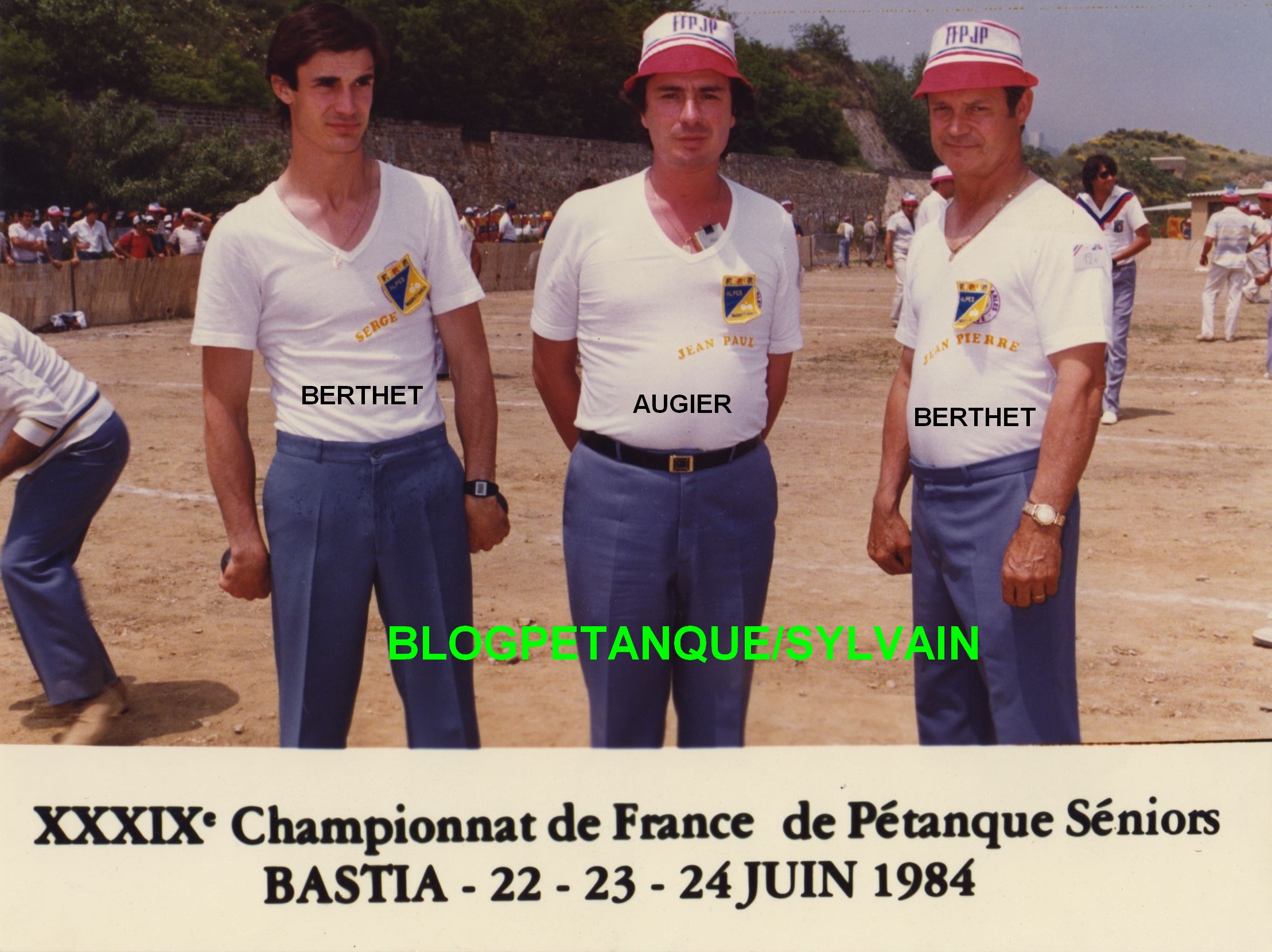 L'année 1984 à la Pétanque