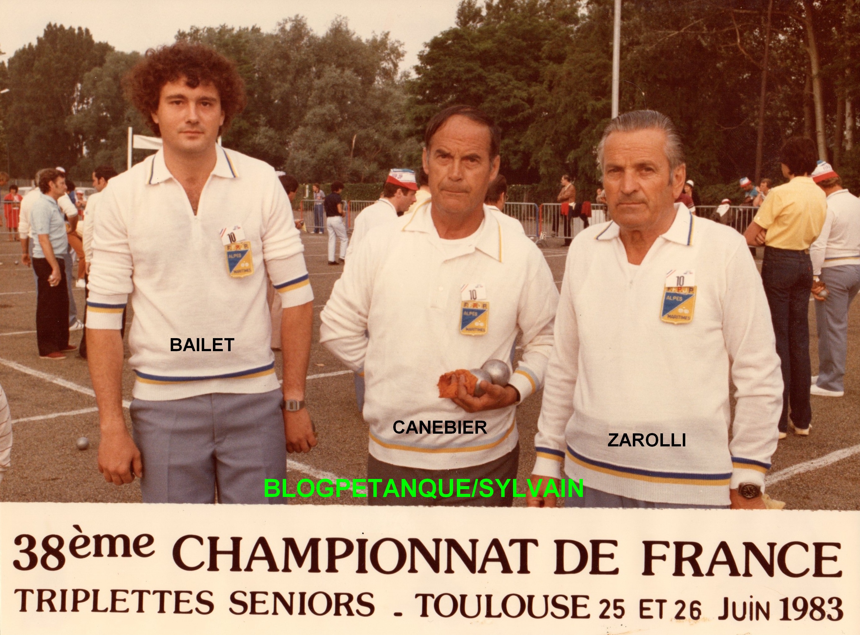 L'année 1983 à la Pétanque