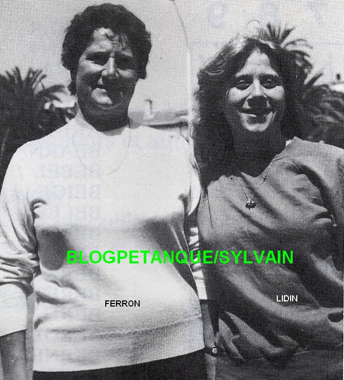 L'année 1982 à la Pétanque L'année 1982 à la Pétanque