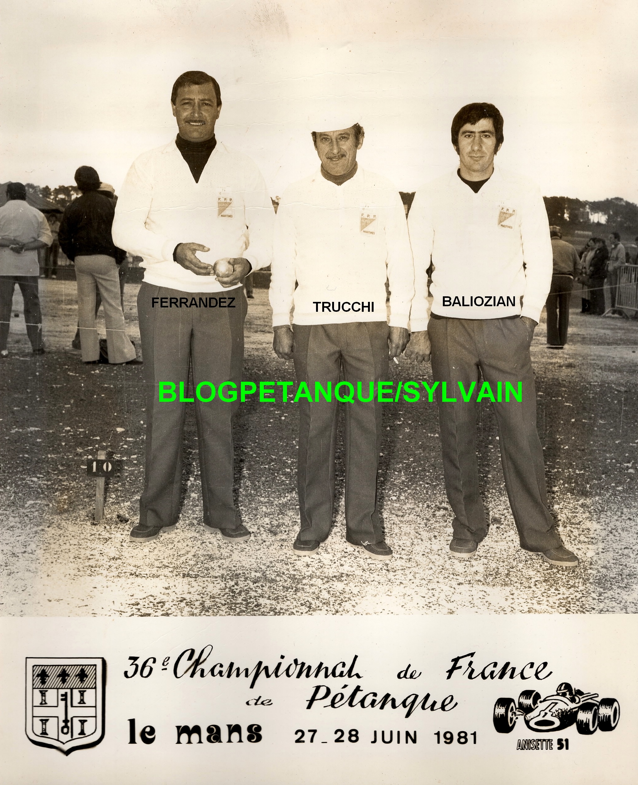 L'année 1981 à la Pétanque L'année 1981 à la Pétanque