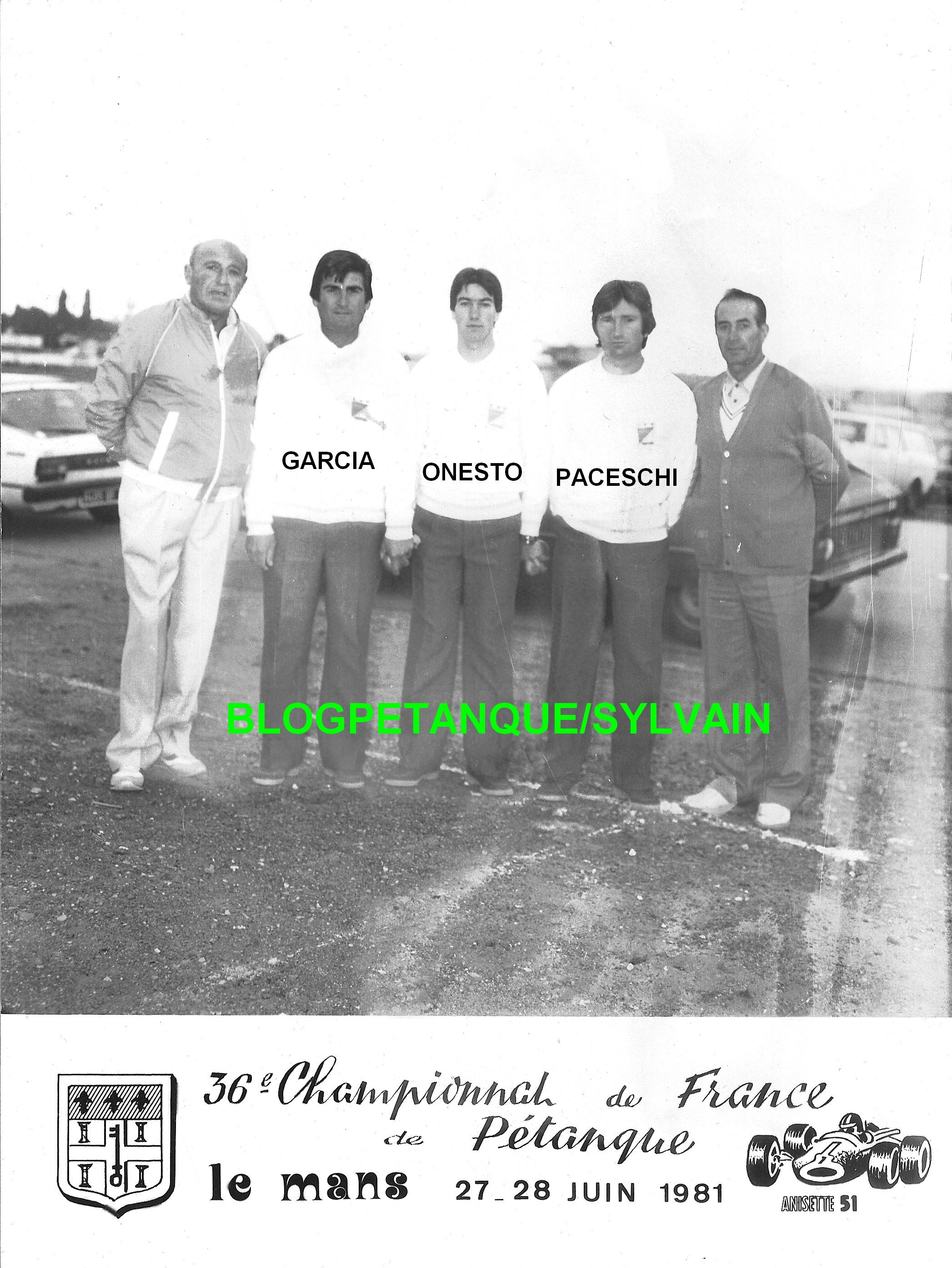 L'année 1981 à la Pétanque L'année 1981 à la Pétanque