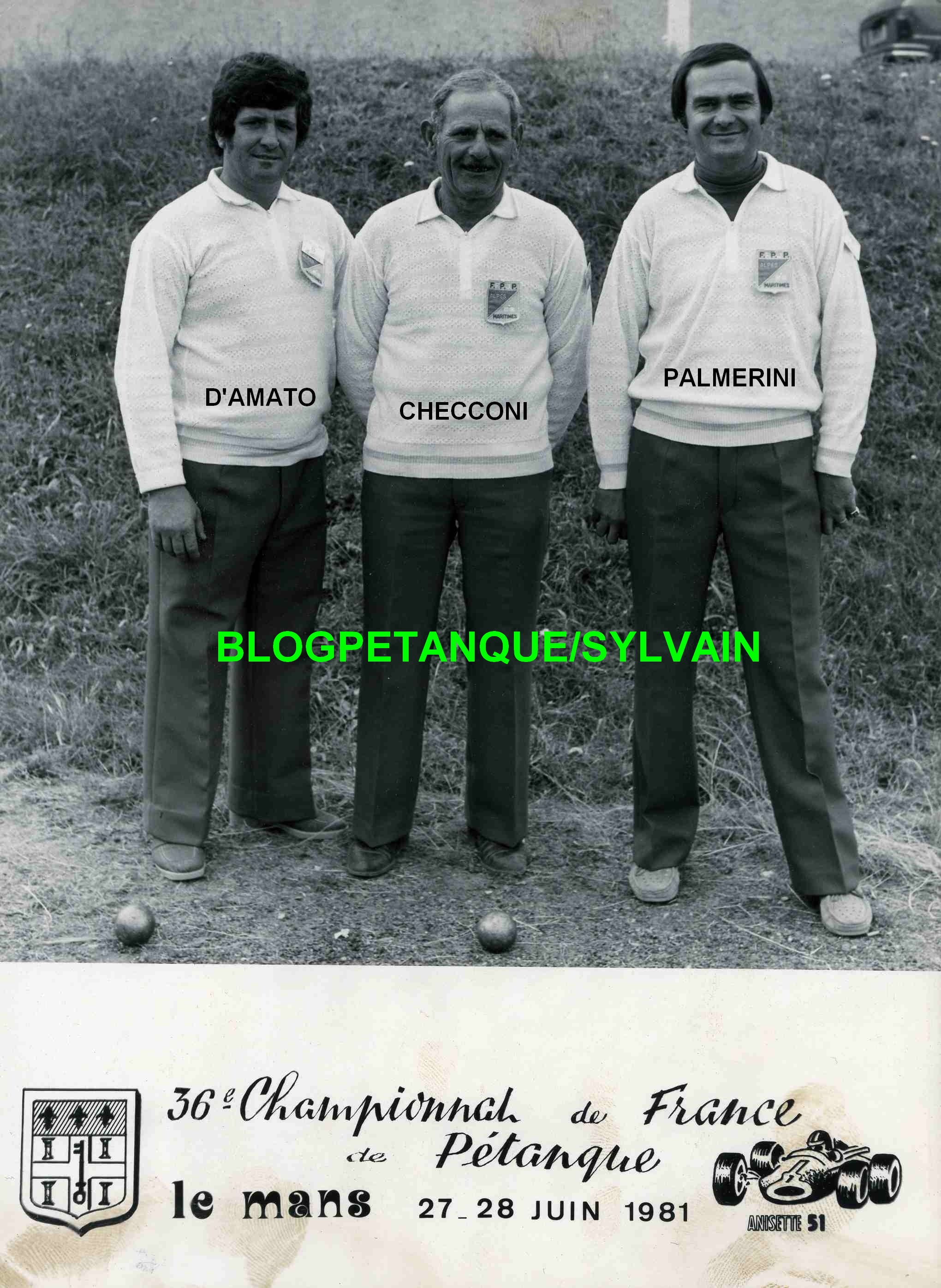 L'année 1981 à la Pétanque L'année 1981 à la Pétanque