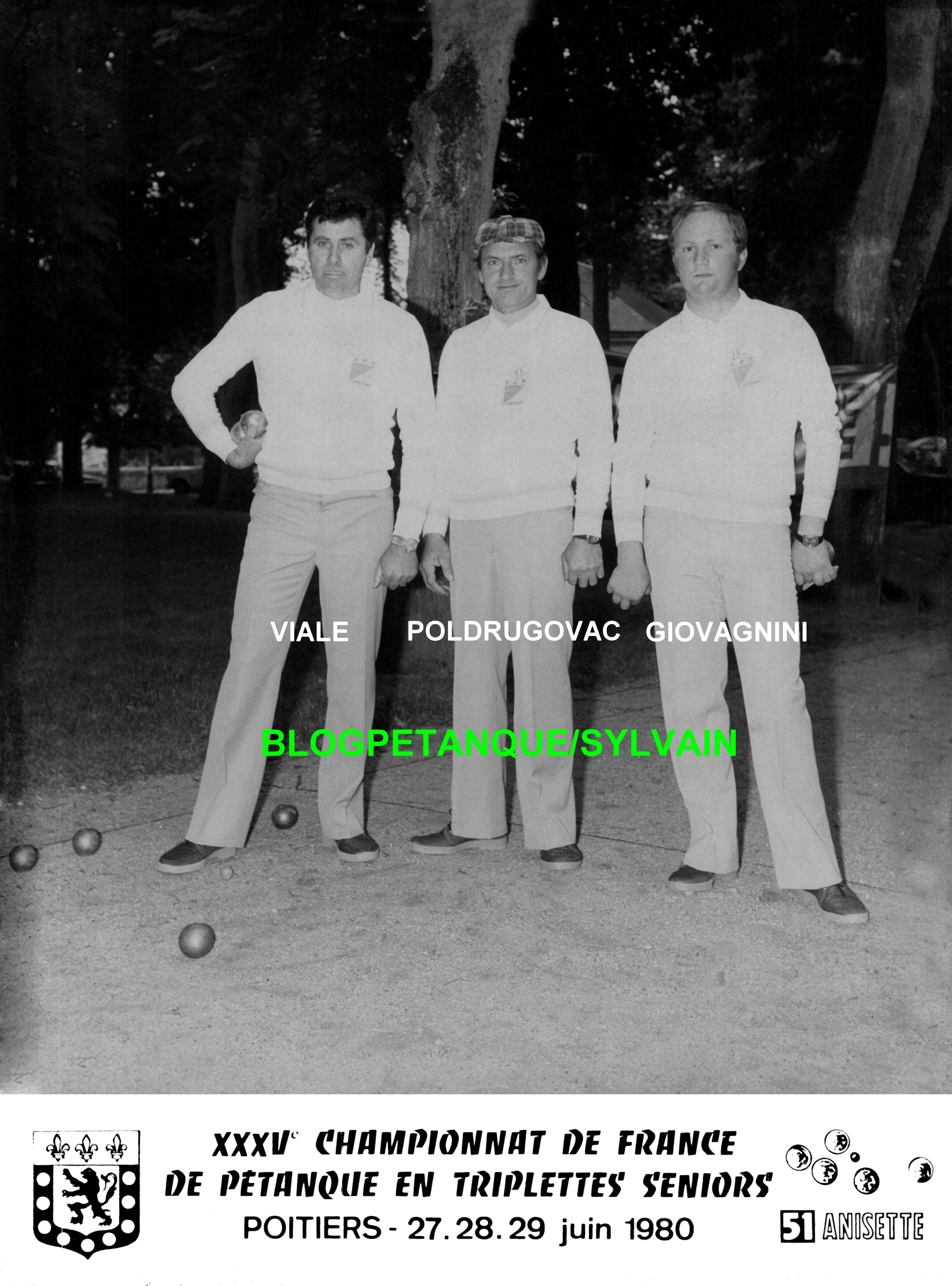 L'année 1980 à la Pétanque L'année 1980 à la Pétanque