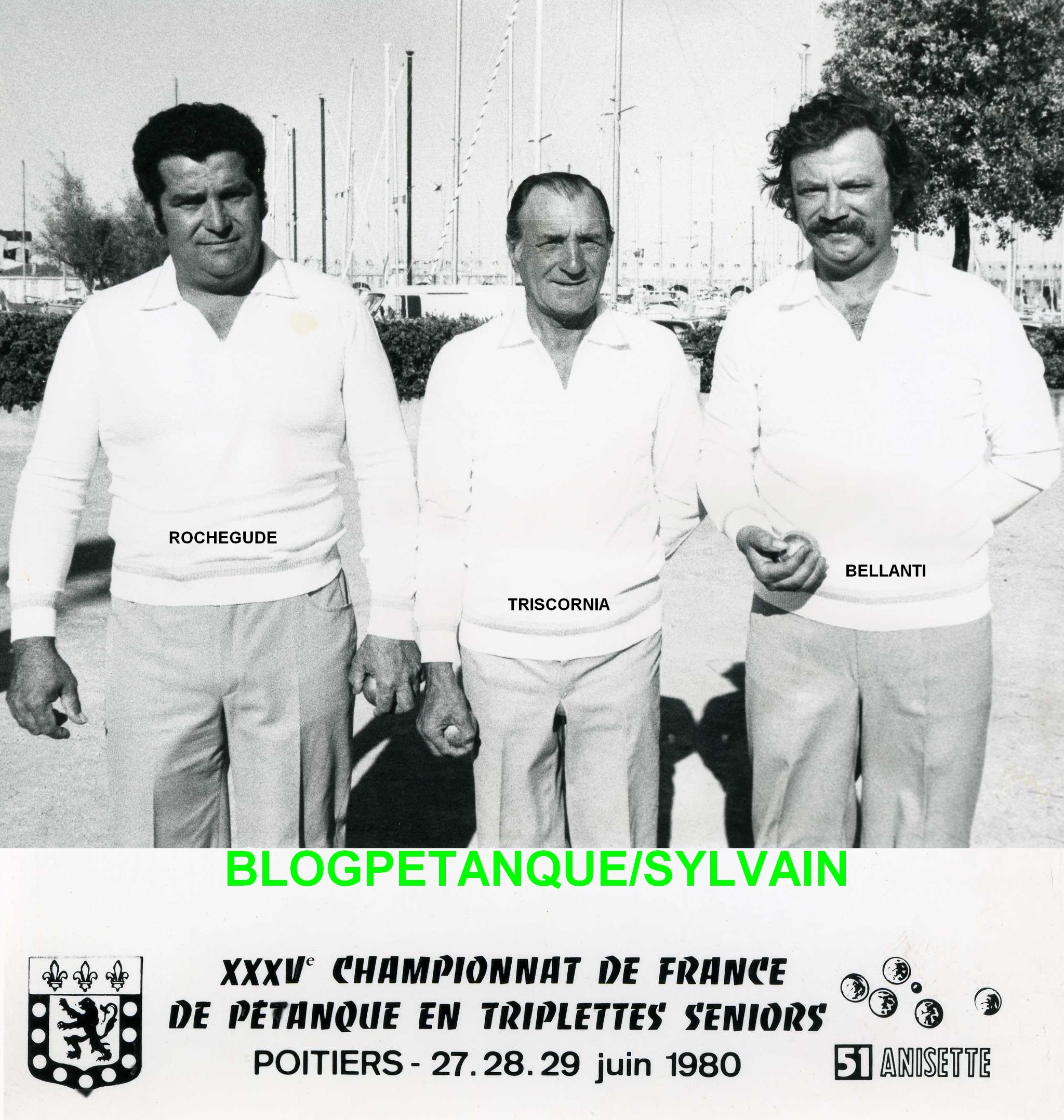 L'année 1980 à la Pétanque