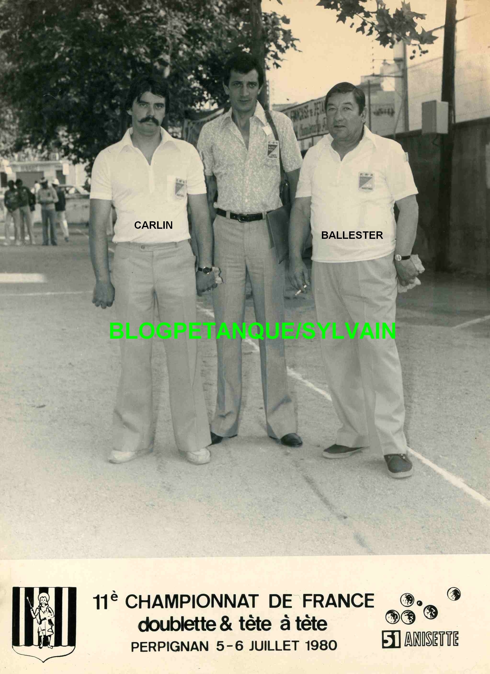 L'année 1980 à la Pétanque