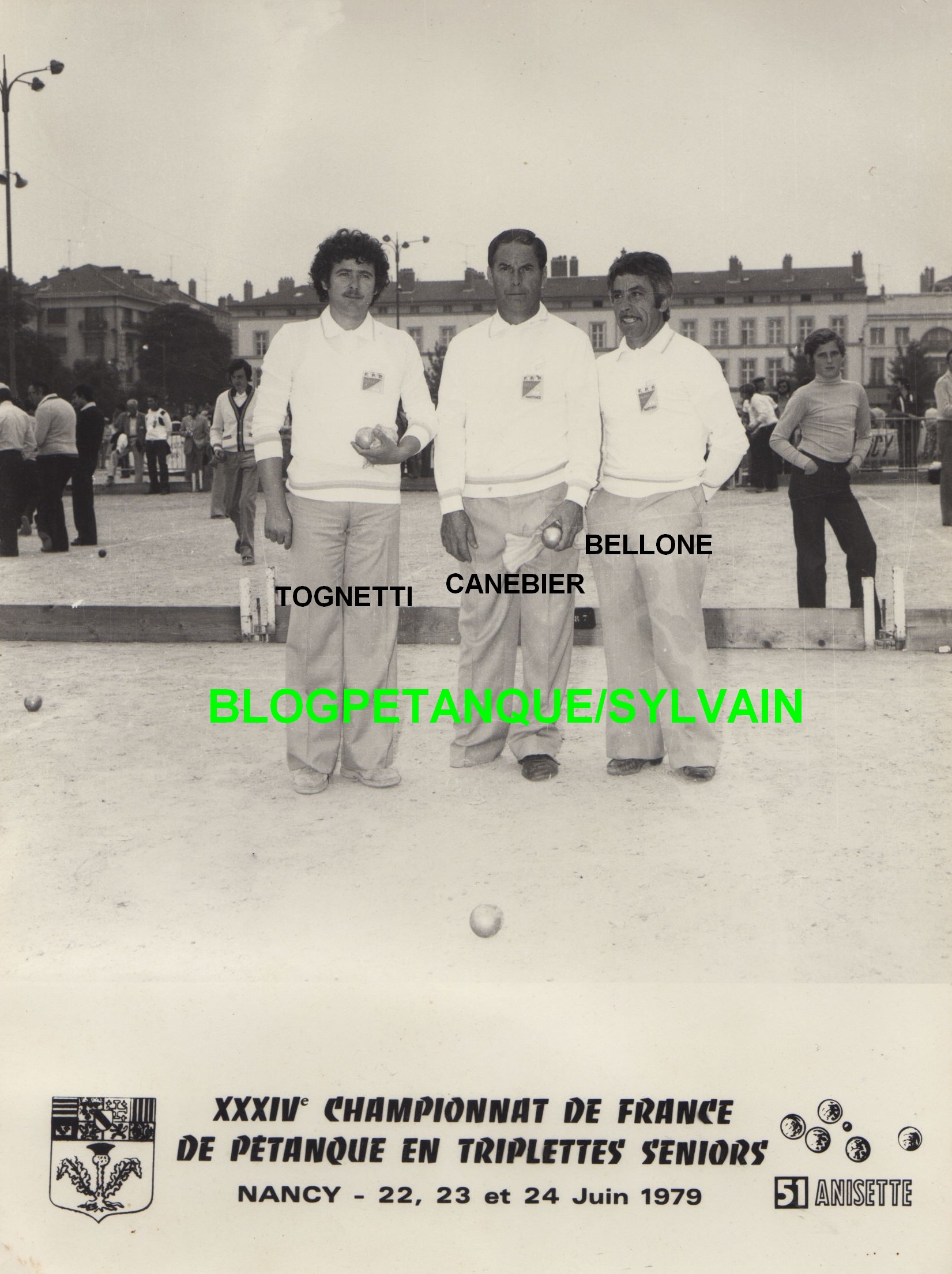 L'année 1979 à la Pétanque